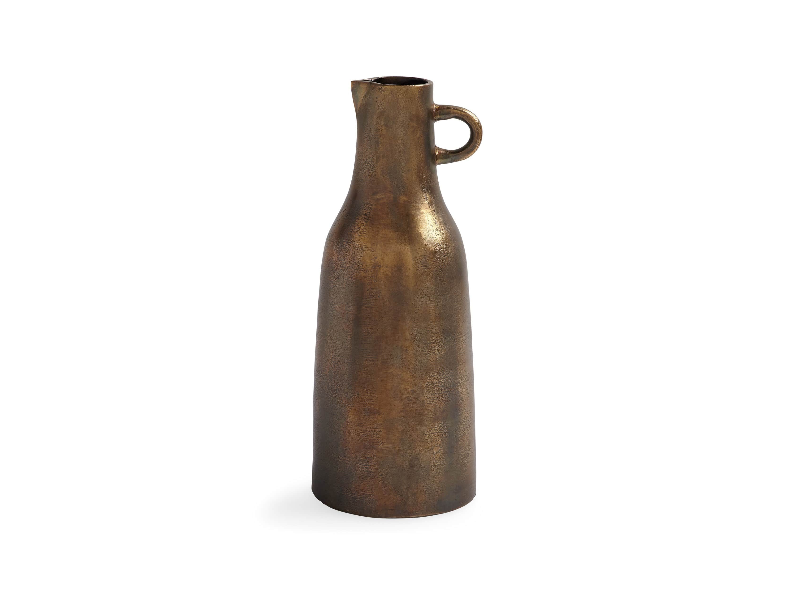Taddeo Tall Jug in Antique Brass, slide 3 of 6