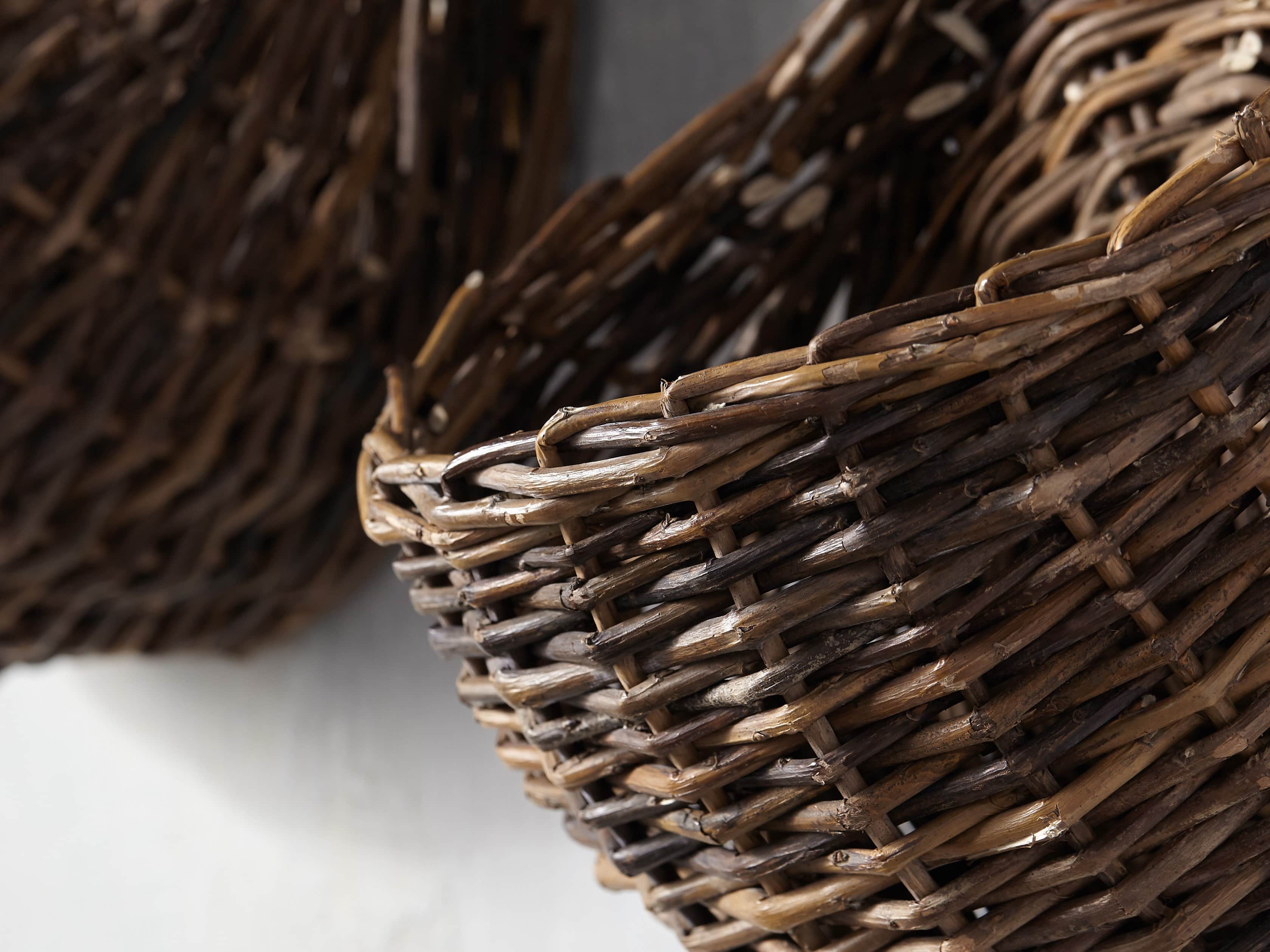 Willow Wall Basket Set (Set of 3)