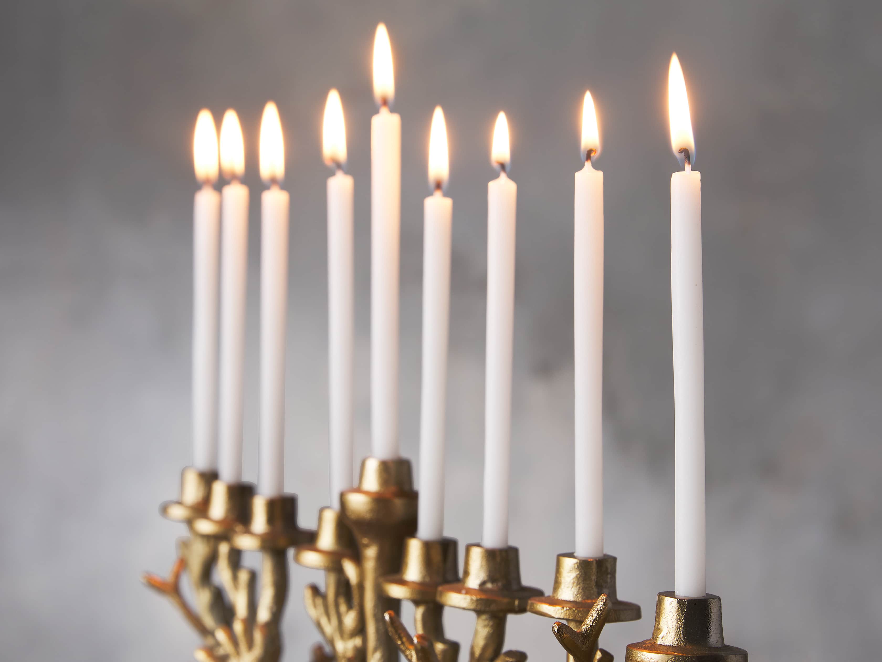Slim Menorah Tapers, slide 1 of 3