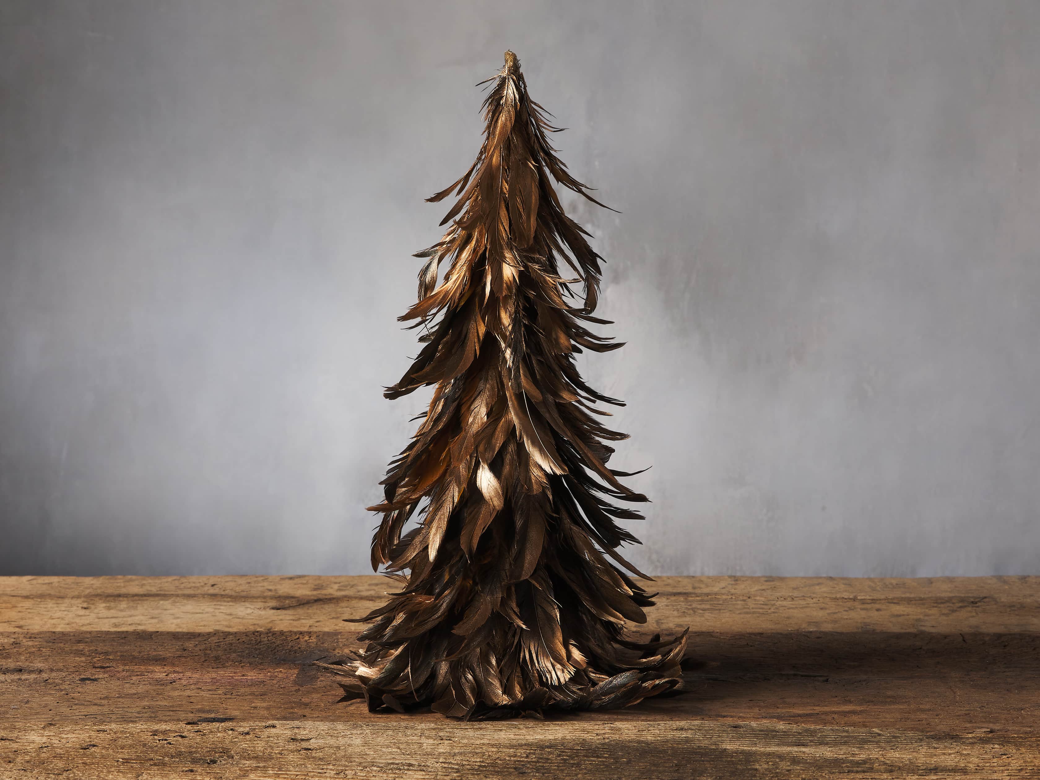Metallic Feather Tree, slide 1 of 2