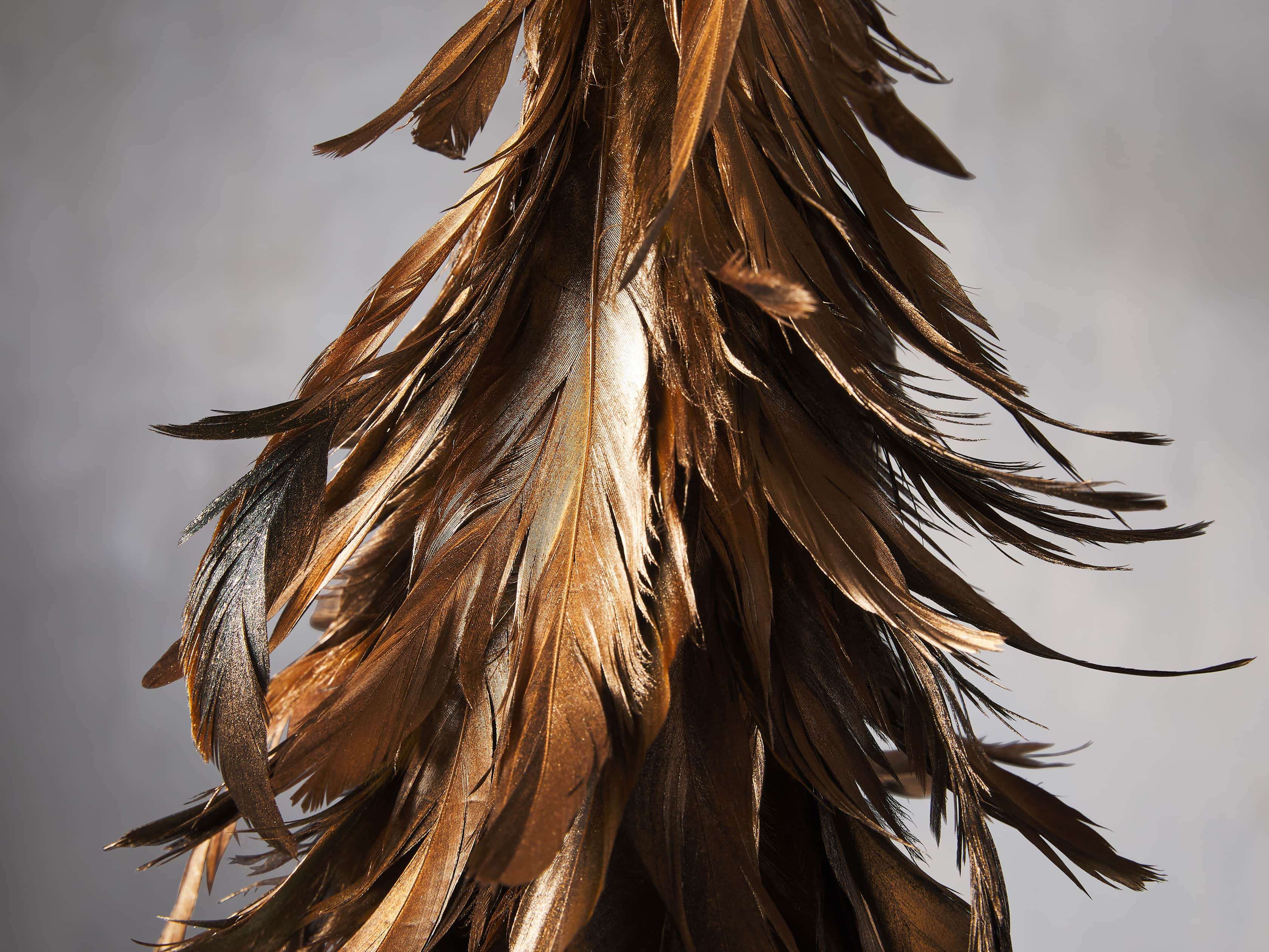 Metallic Feather Tree, slide 2 of 2