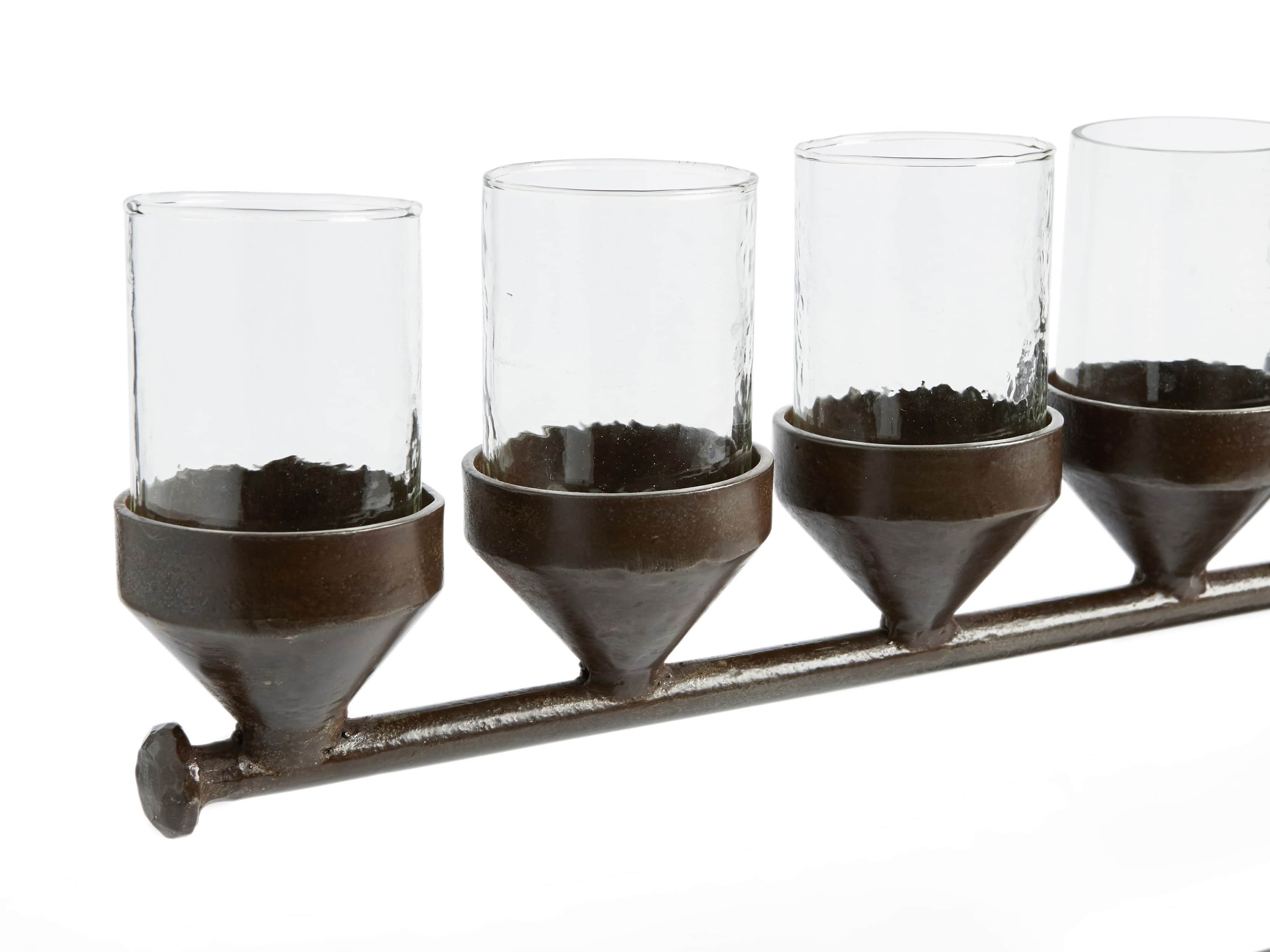 Camino Ten Light Iron Candleholder