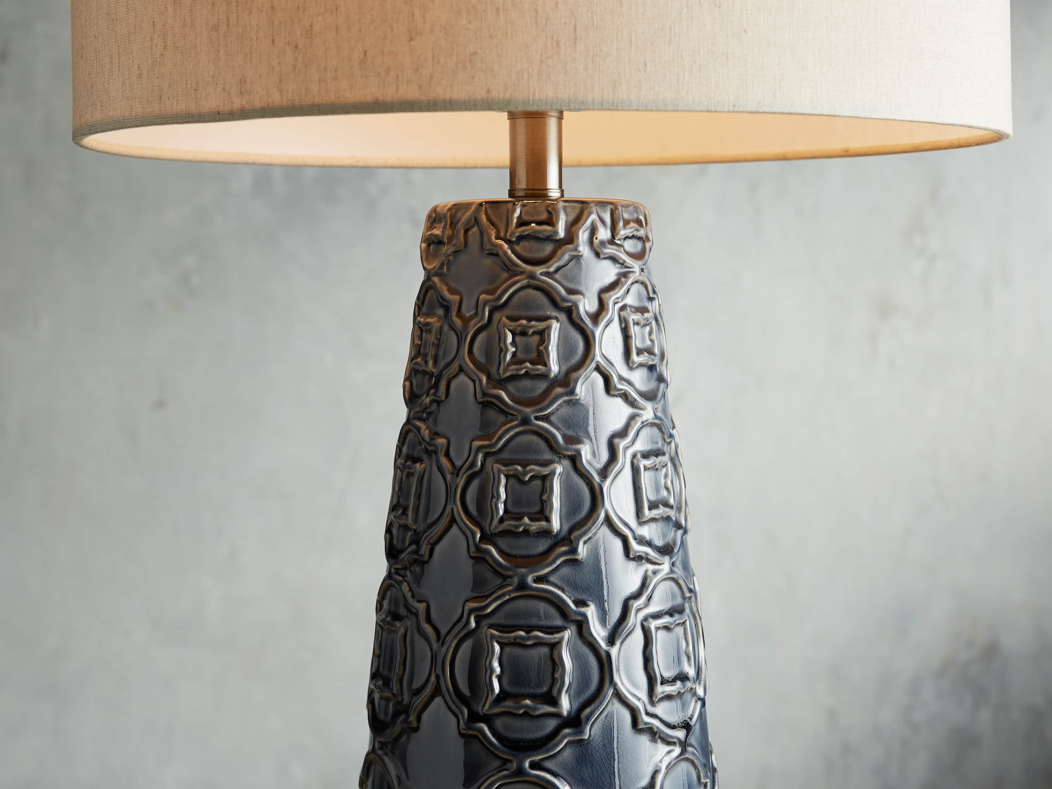 Laurel 17" Ceramic Table Lamp, slide 3 of 6