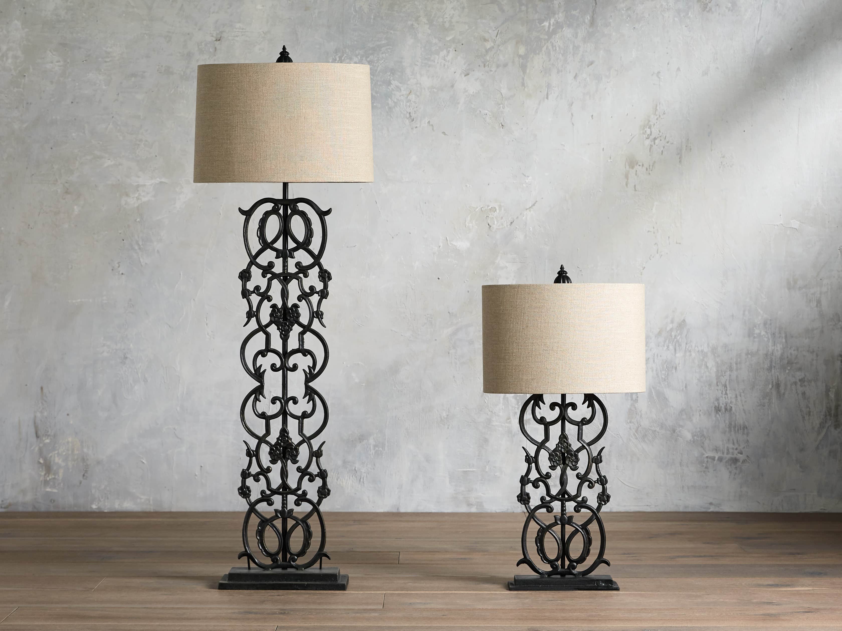 Fielding Floor Lamp In Charcoal, slide 3 of 4