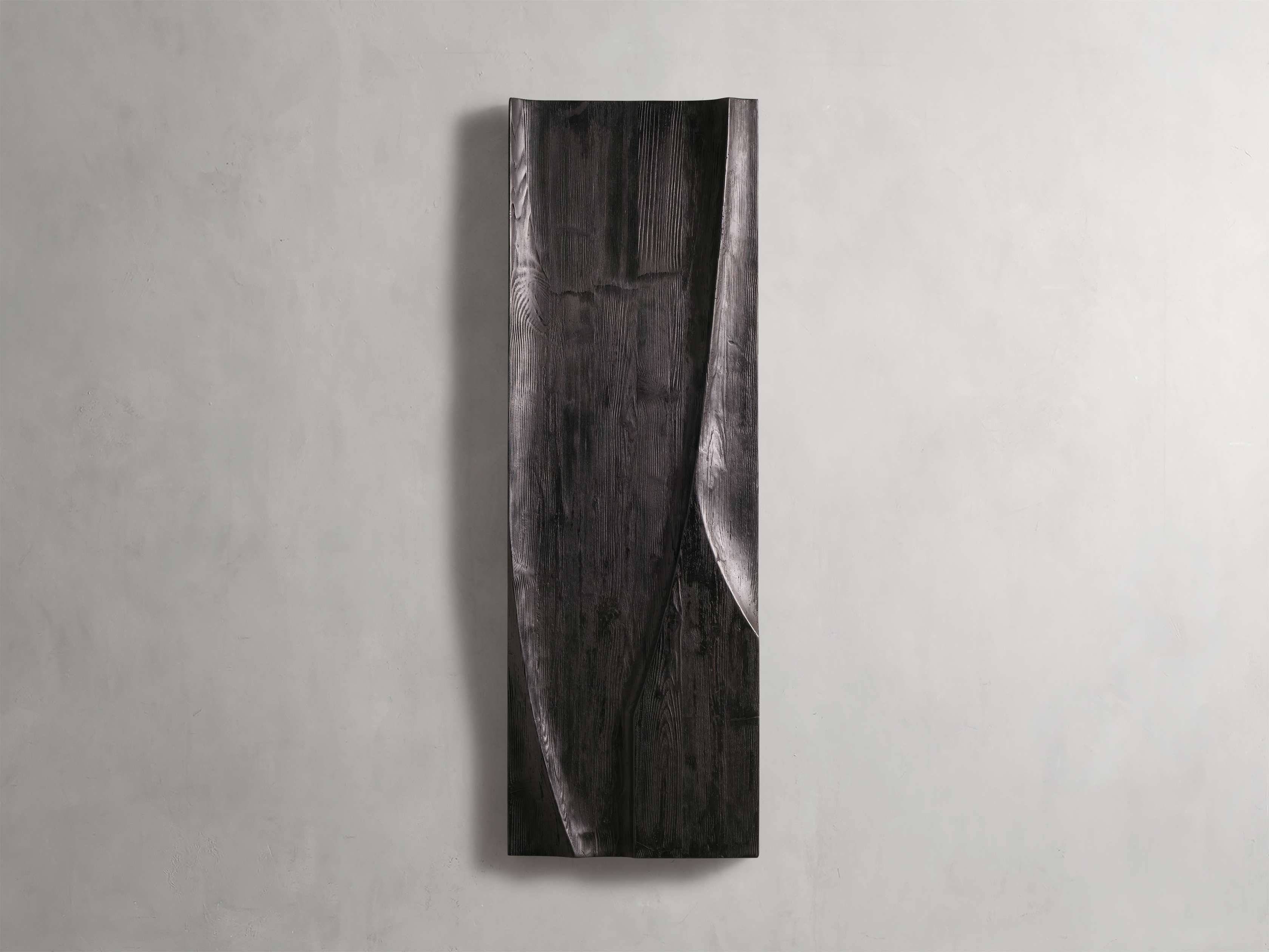 Onyx Diptych Wall Sculpture in Black (Set of 2)