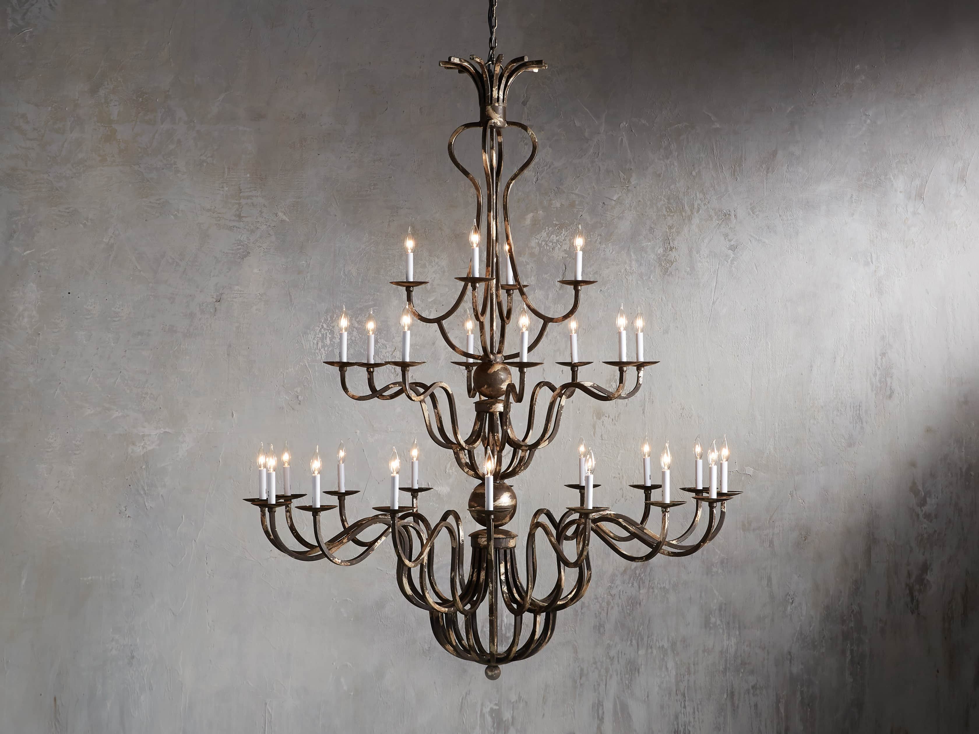 28 Light Grand Chandelier, slide 1 of 5