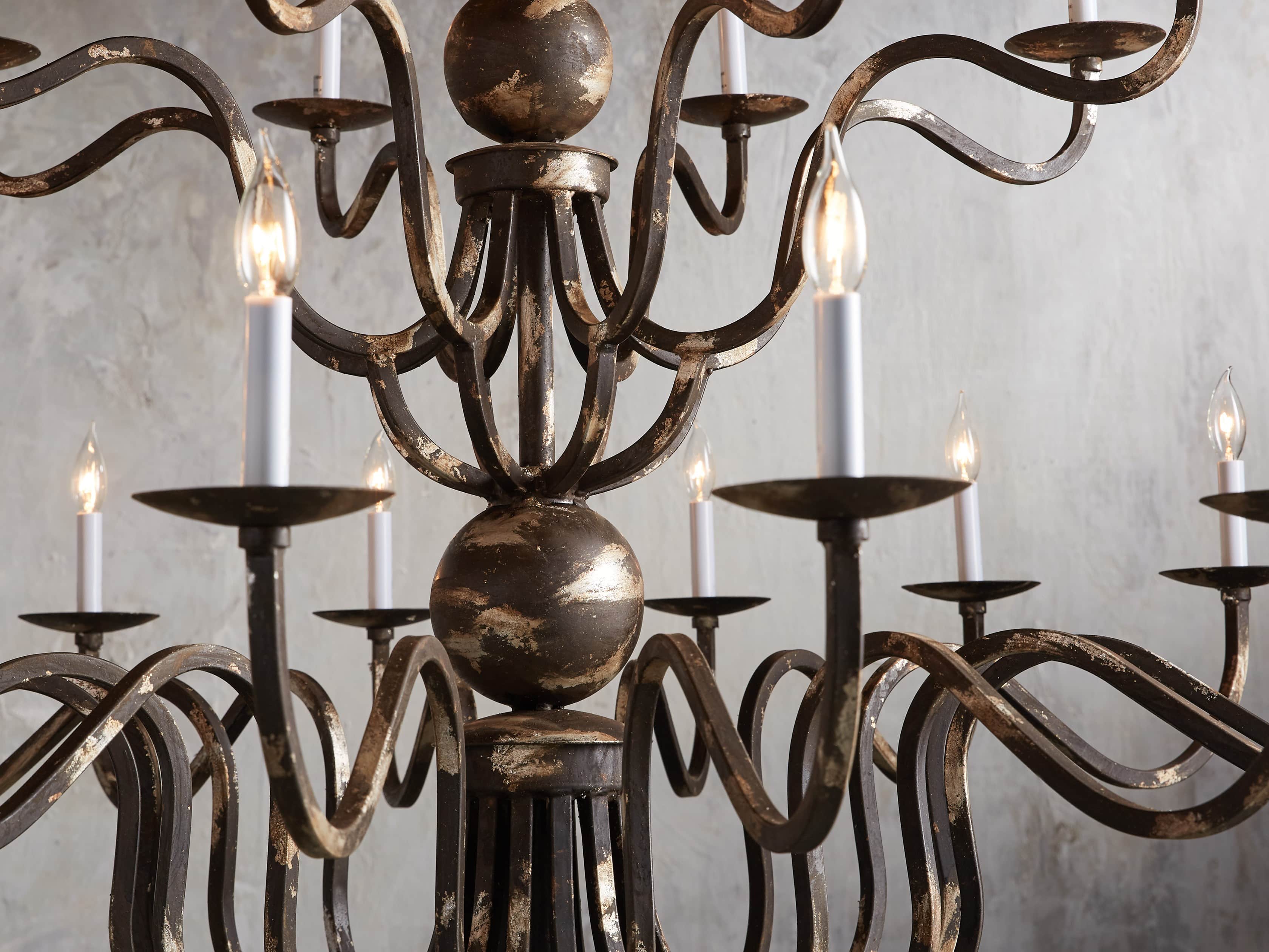 28 Light Grand Chandelier, slide 3 of 5