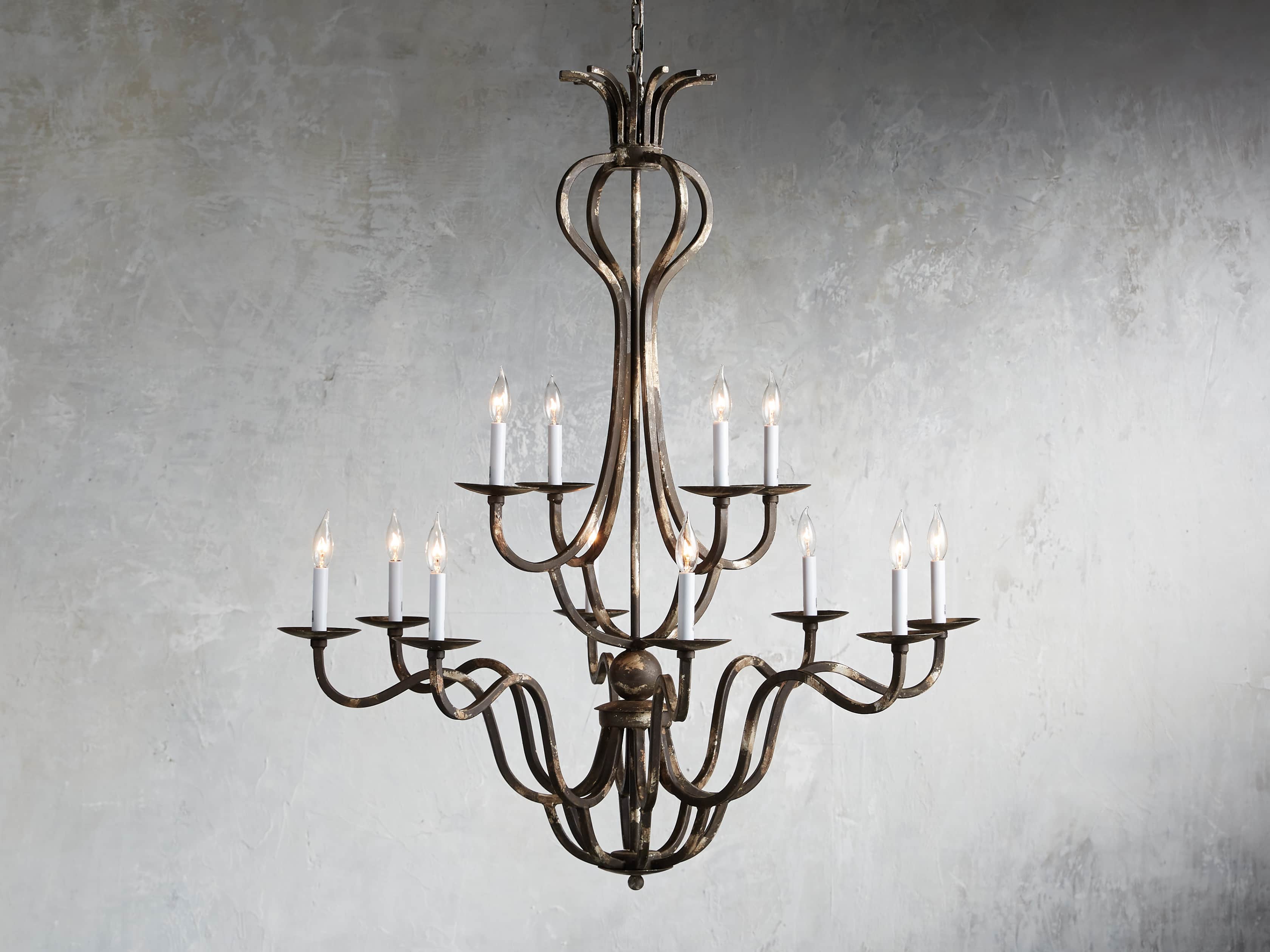 Grand 12 Light Chandelier, slide 1 of 4