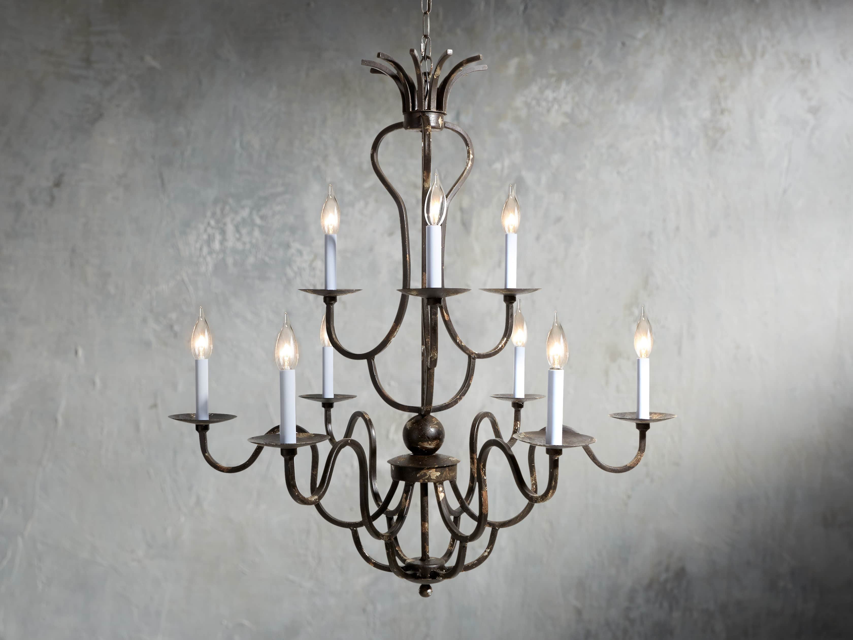 Grand 9 Light Chandelier, slide 1 of 4