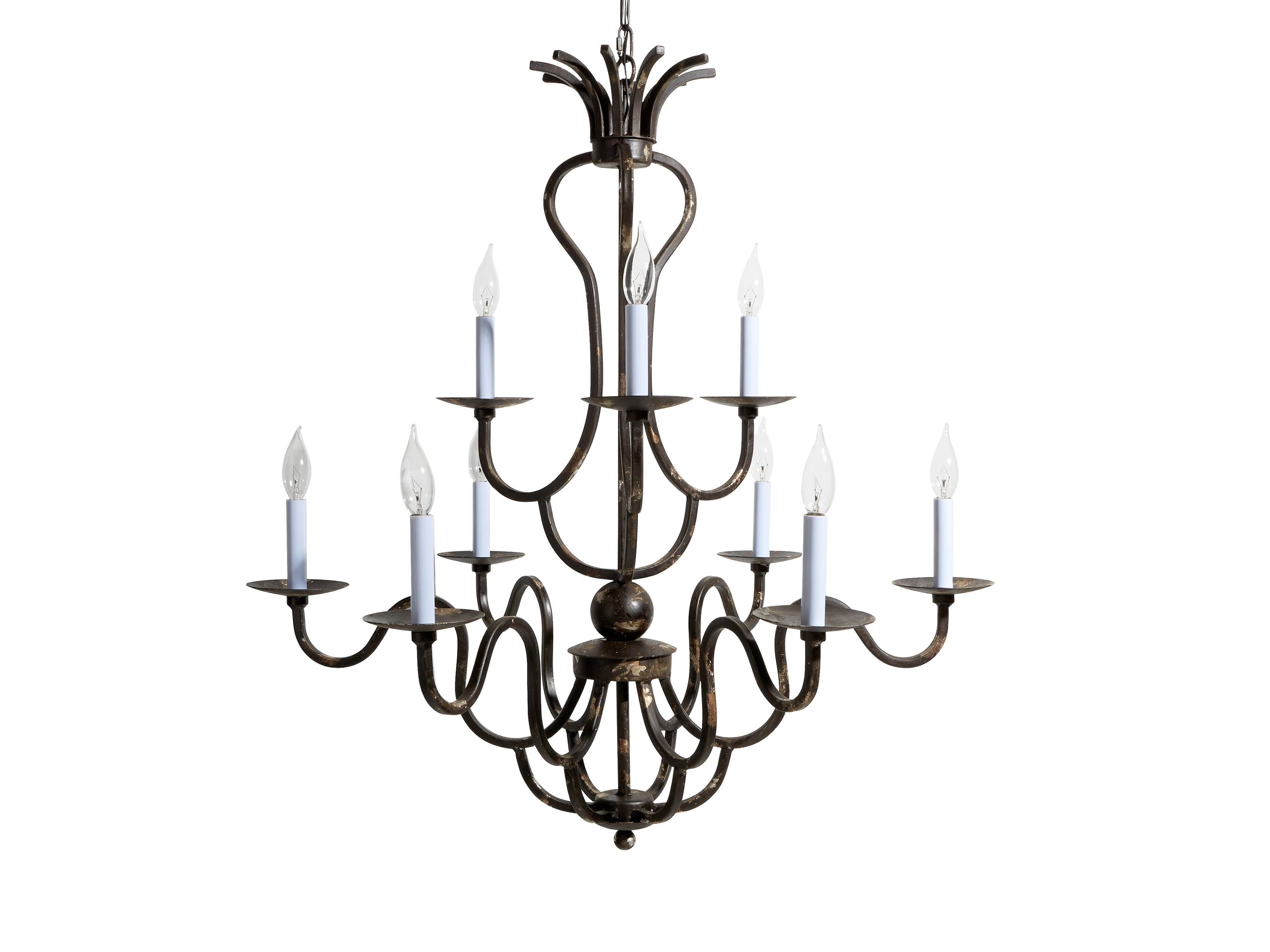 Grand 9 Light Chandelier, slide 2 of 4