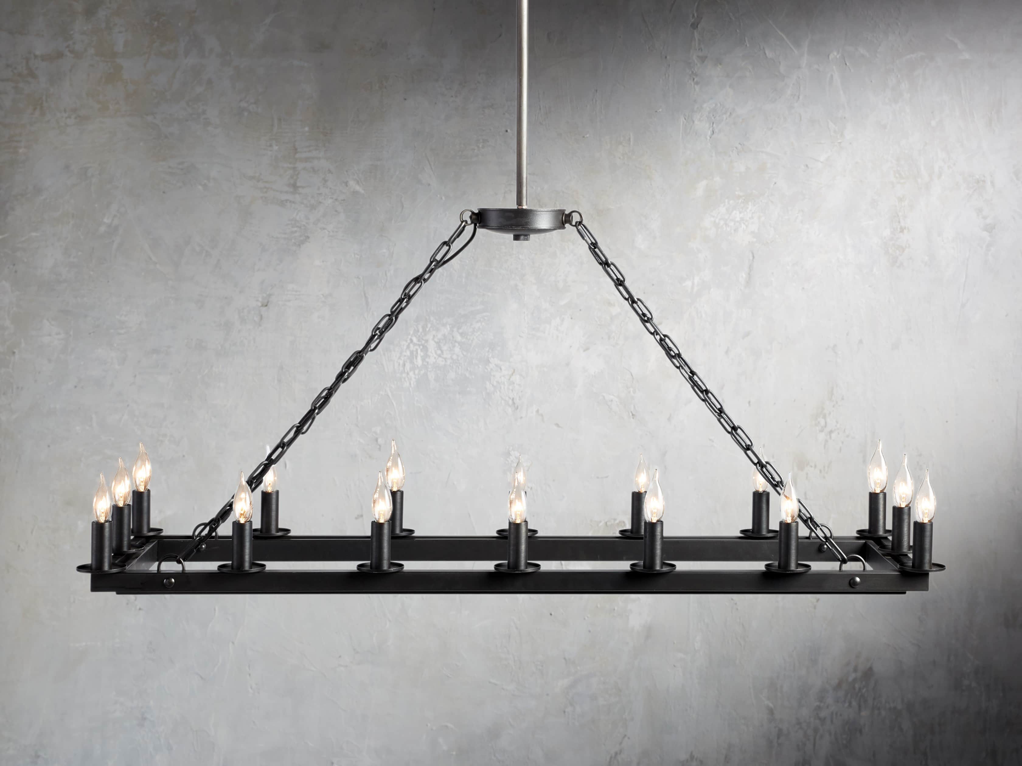 Ferris Rectangle Chandelier