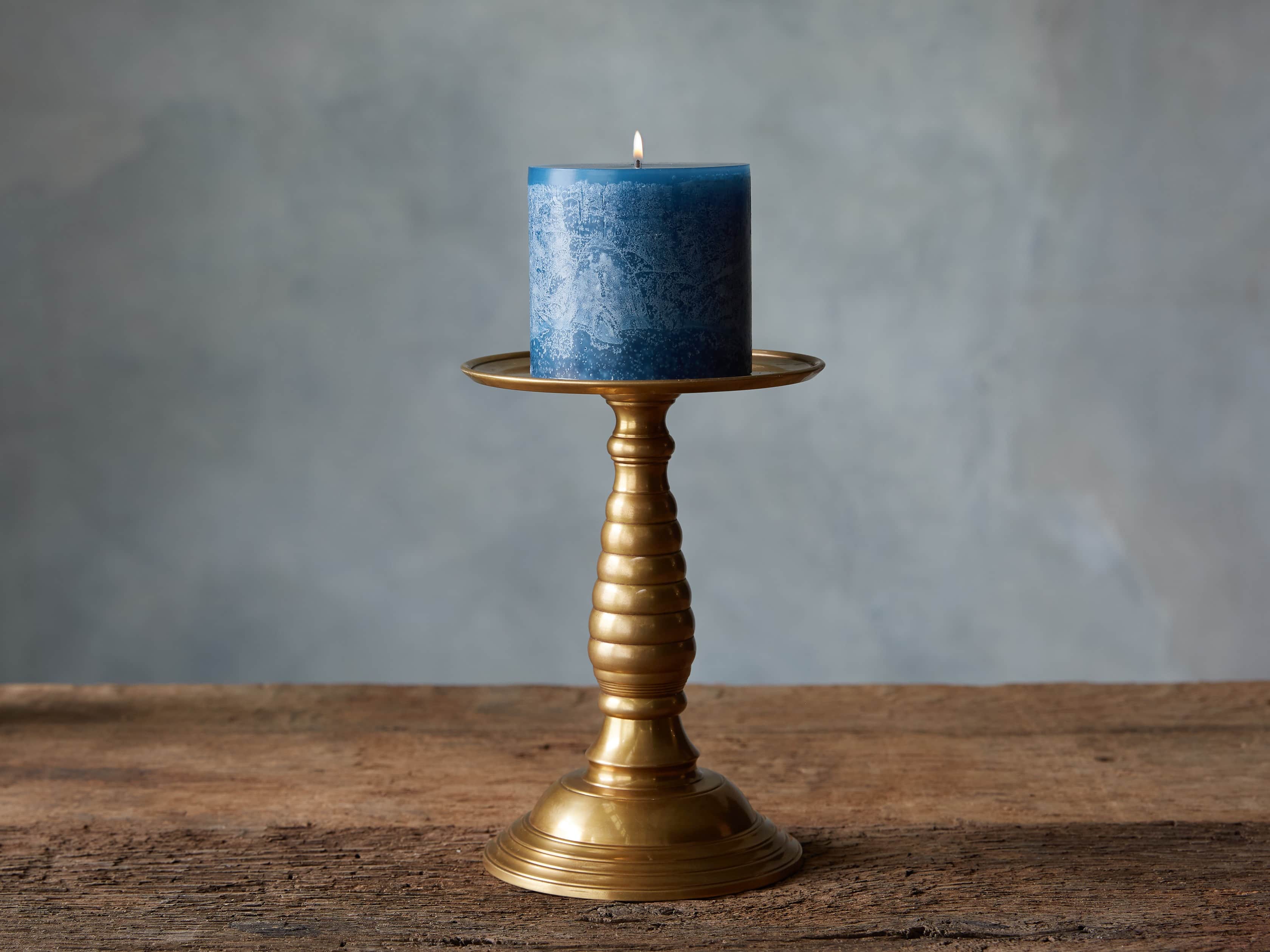 Rustic 3" Pillar in English Blue