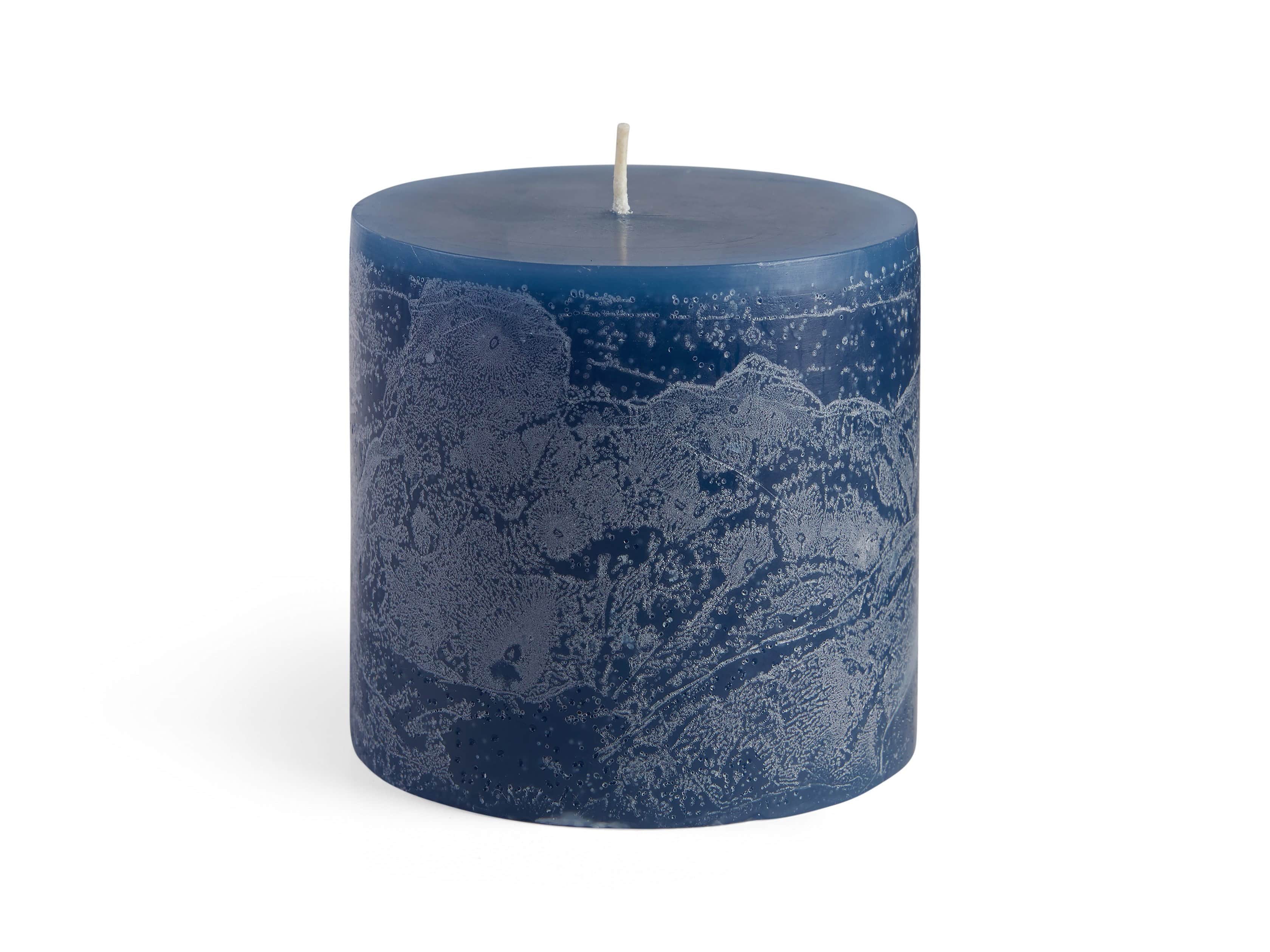 Rustic 3" Pillar in English Blue