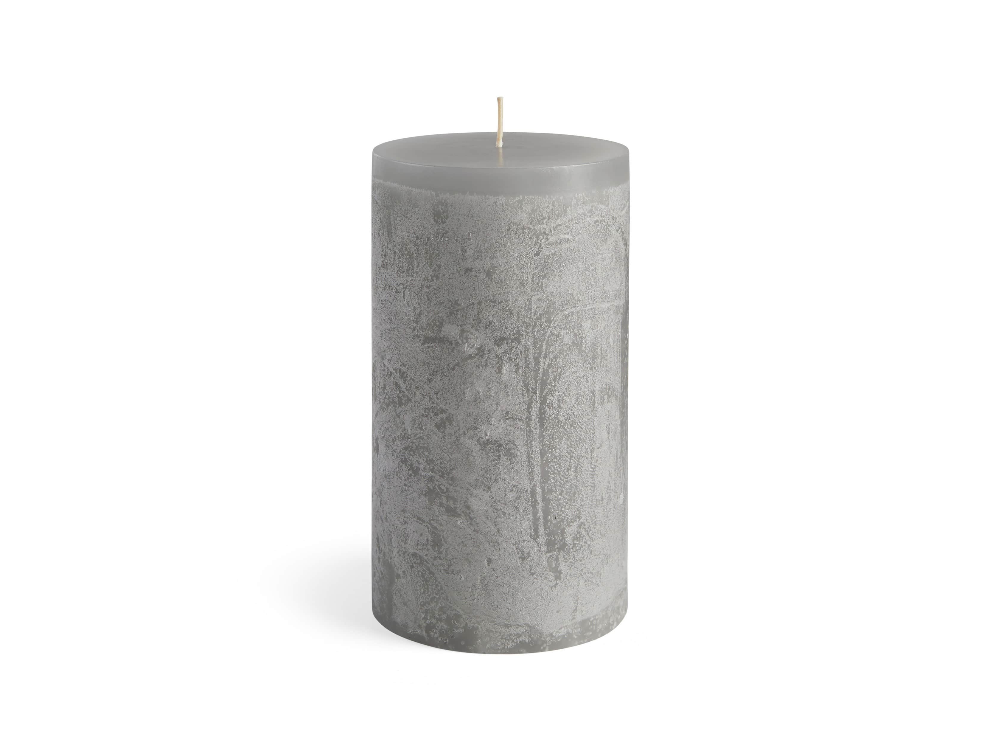 Rustic 6" Pillar in Dove Grey, slide 3 of 4