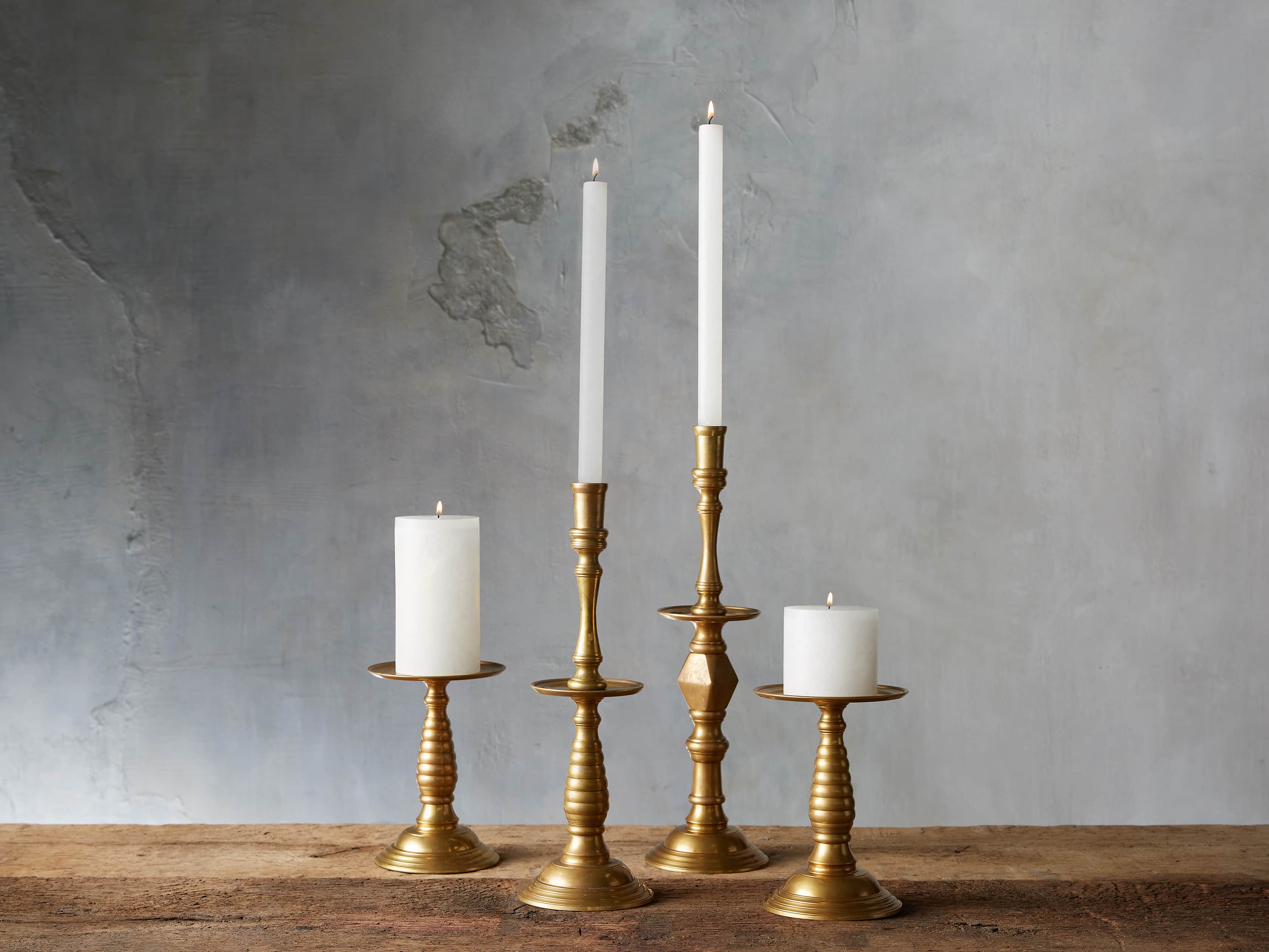 Rustic 1.5" Votive in Ivory (set of 12)