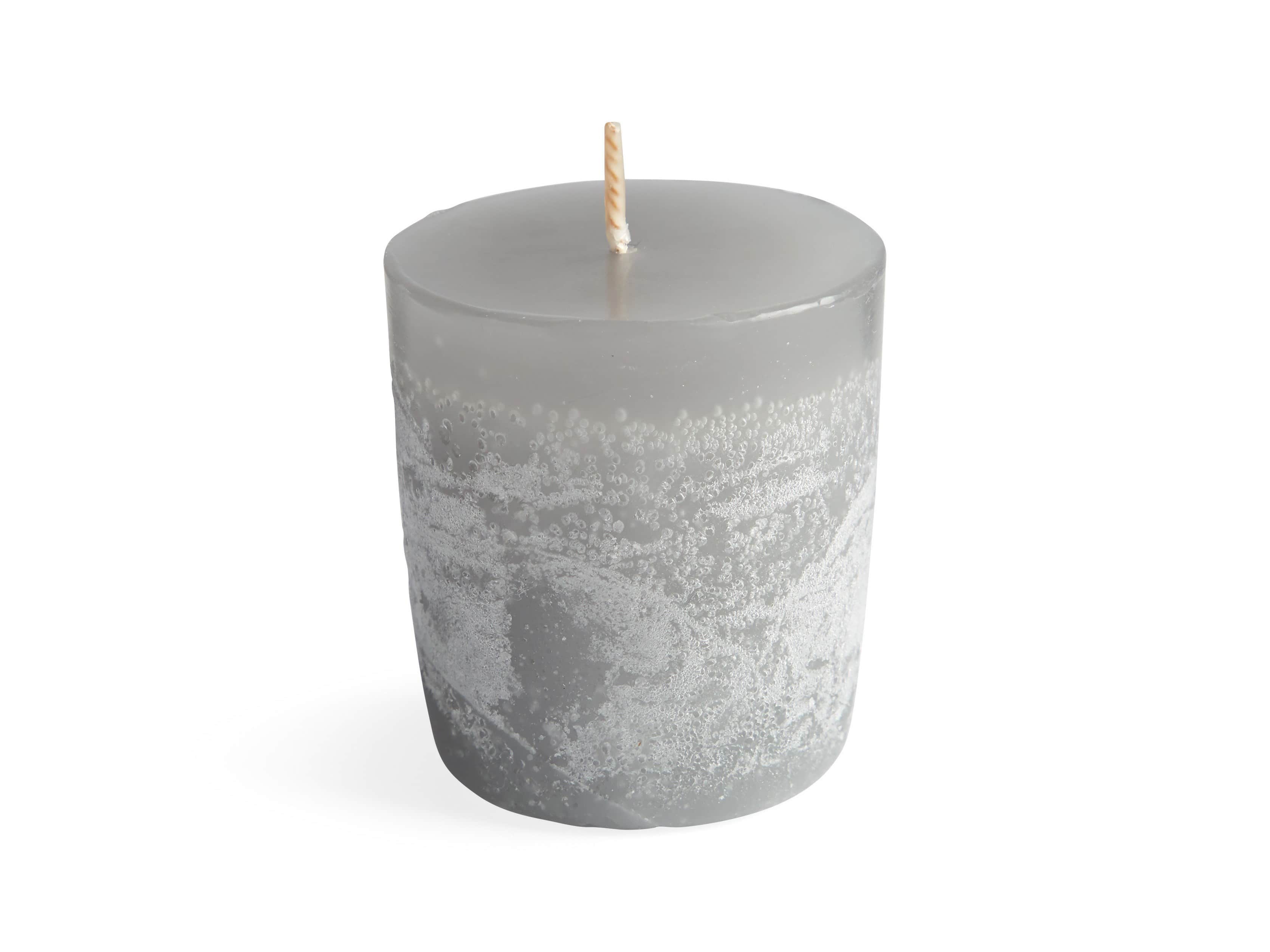 Rustic 1.5" Votive in Dove Grey (set of 12), slide 4 of 4