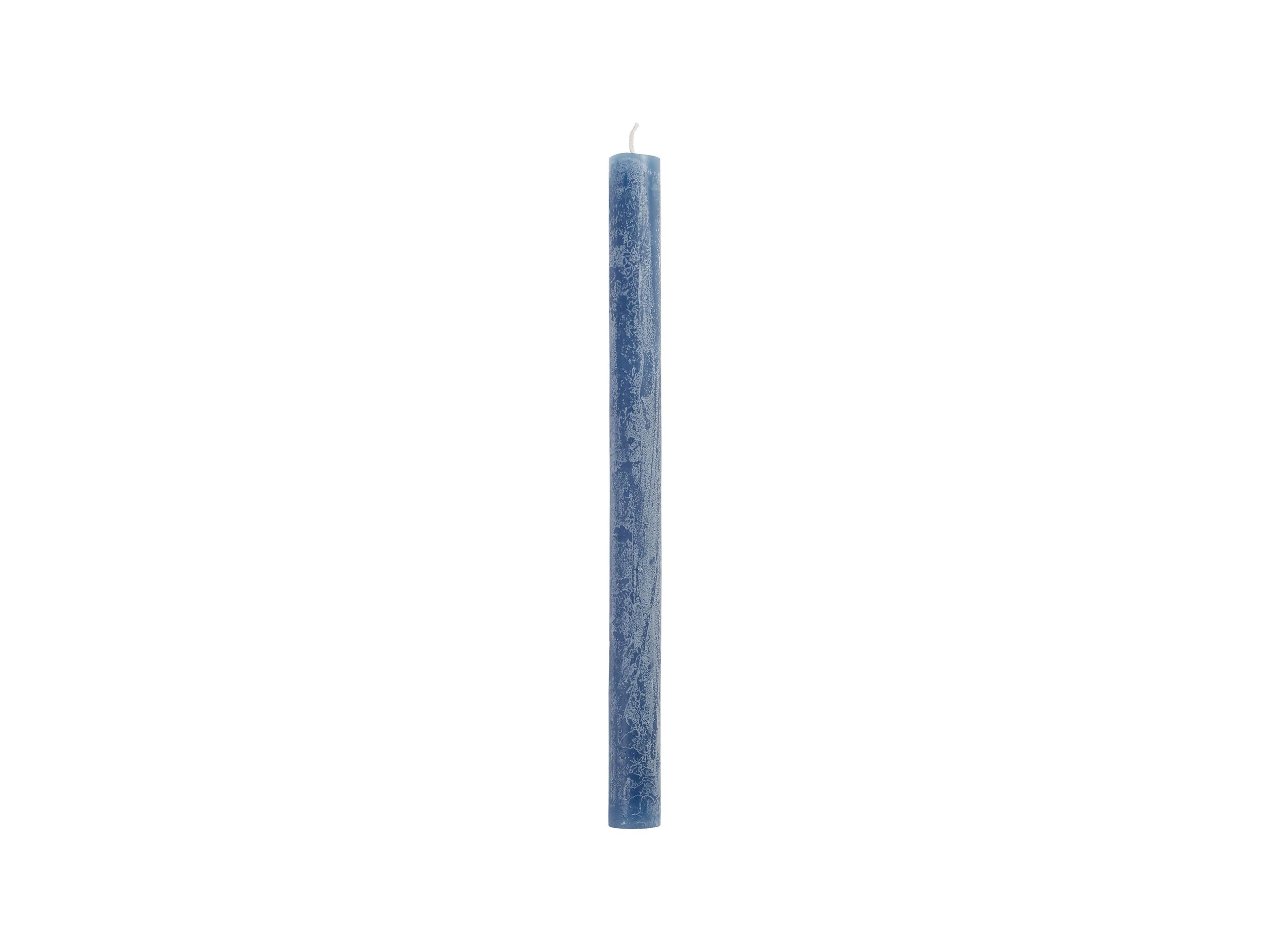 Rustic 12" Taper in English Blue (set of 2), slide 2 of 3