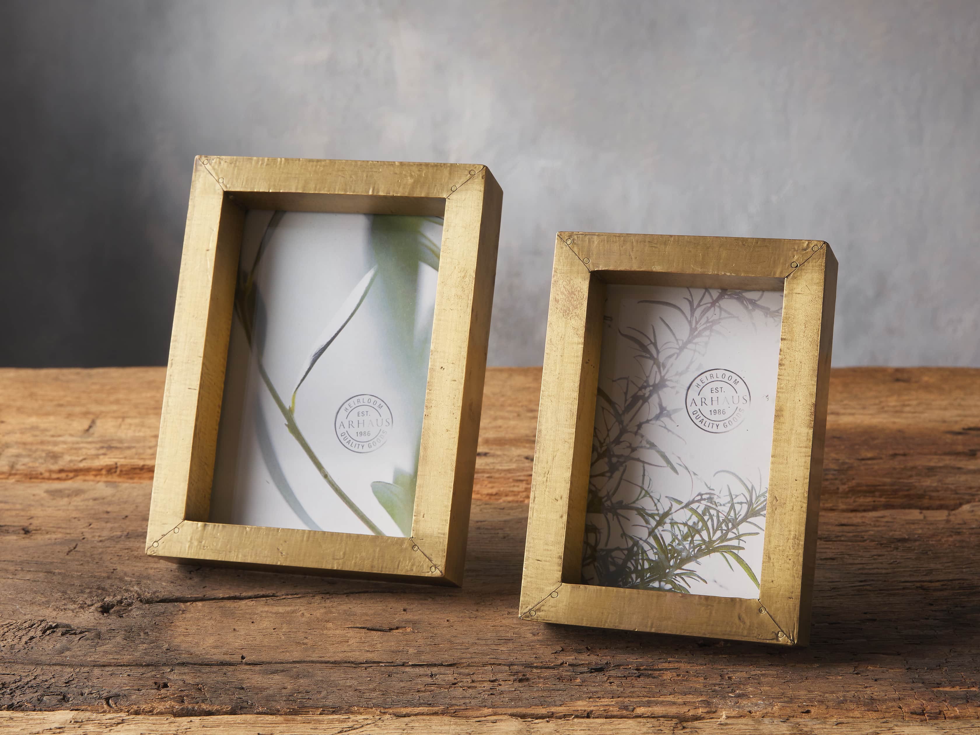 Brass Box Frame 5X7, slide 2 of 3