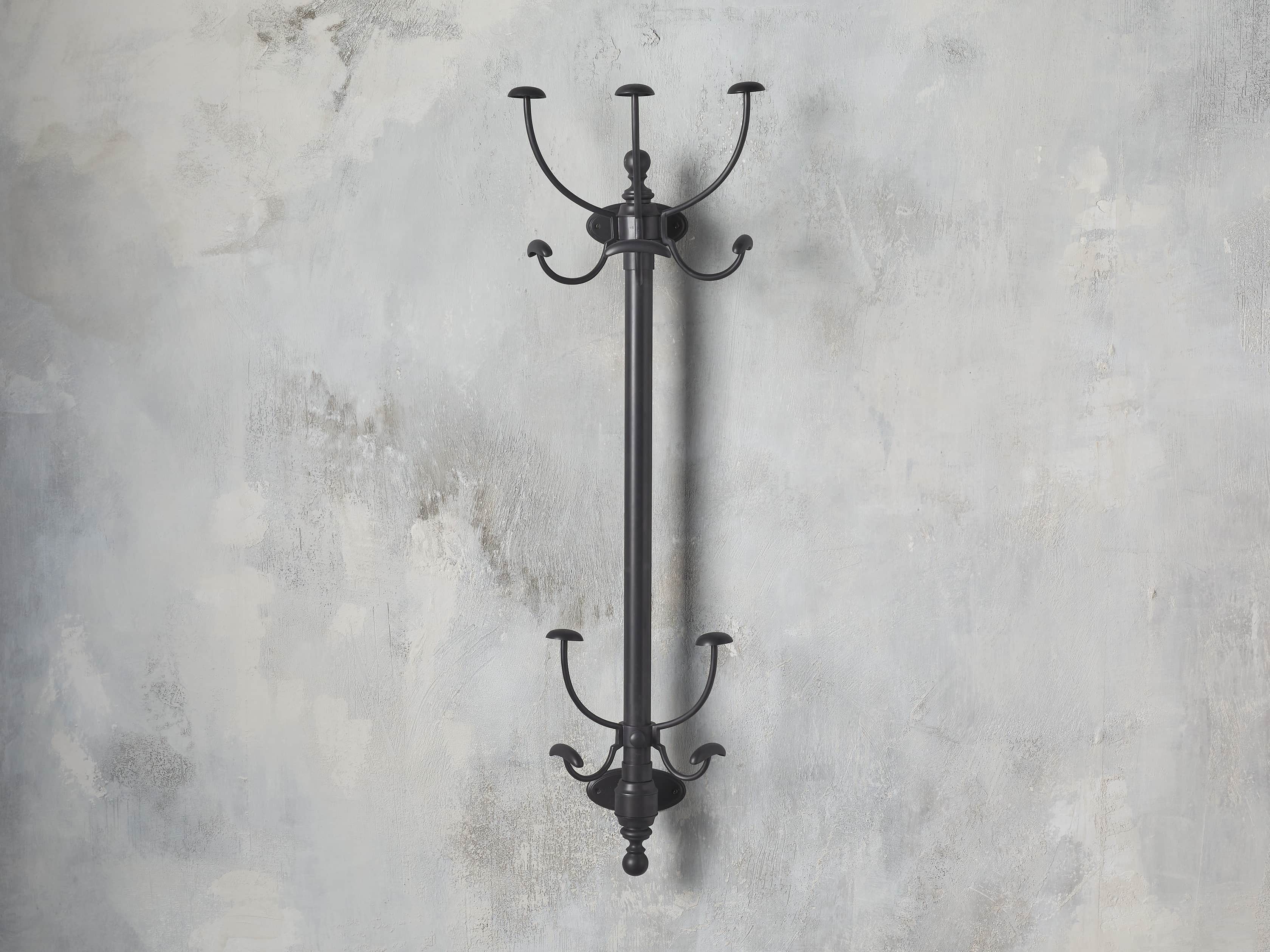 Grand Chester 2 Tier Hook in Black, slide 1 of 2