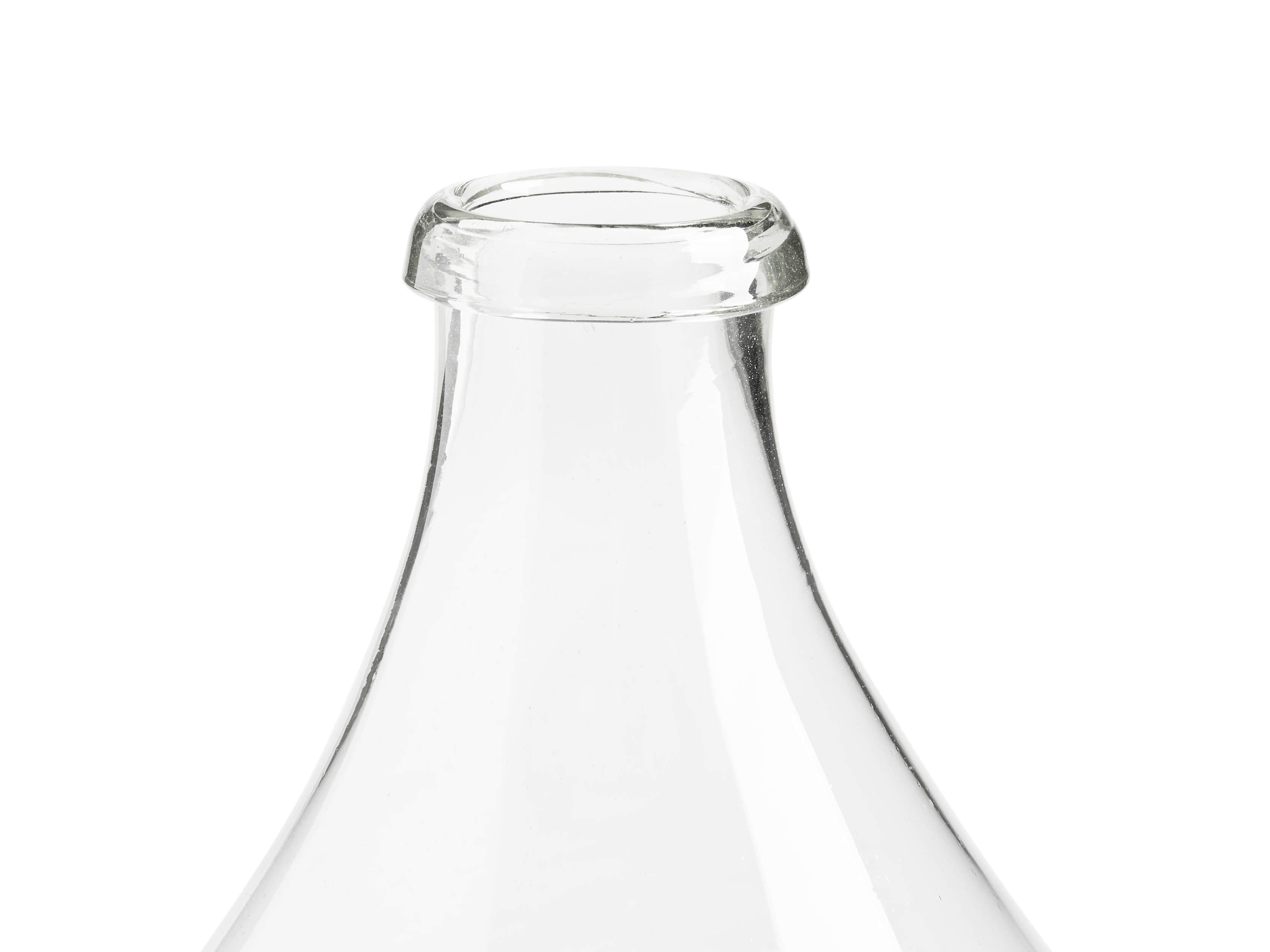 Recycled Glass Large Clear Demijohn, slide 2 of 8