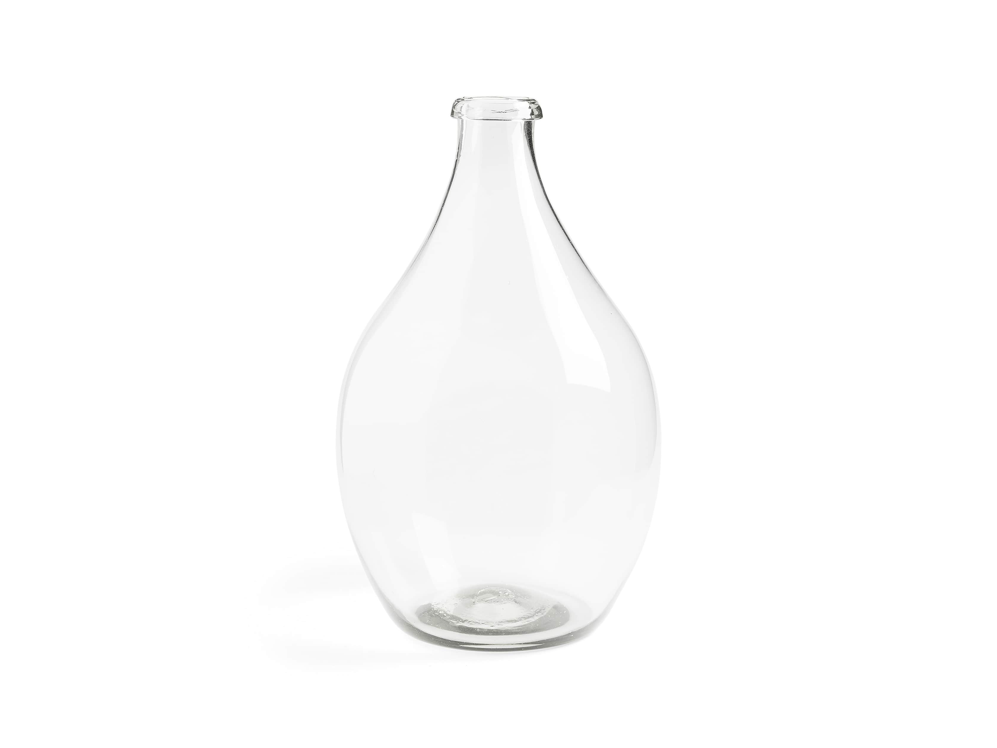 Recycled Glass Large Clear Demijohn, slide 3 of 8