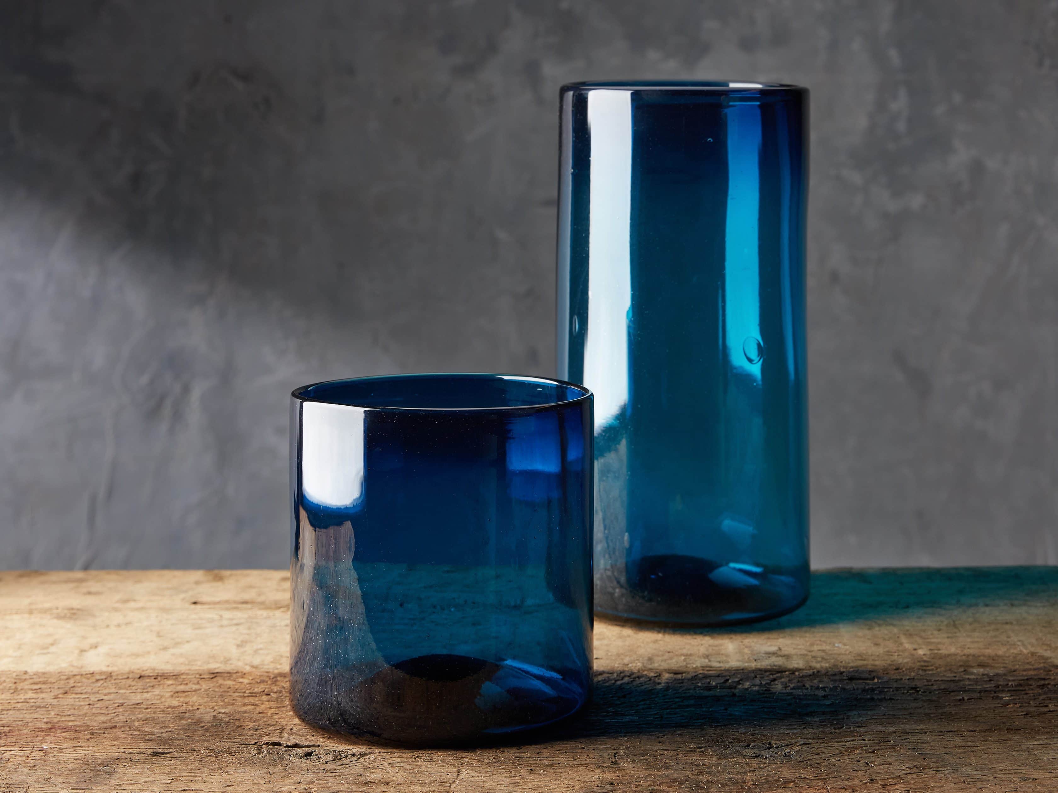 Slate Blue Large Cylinder