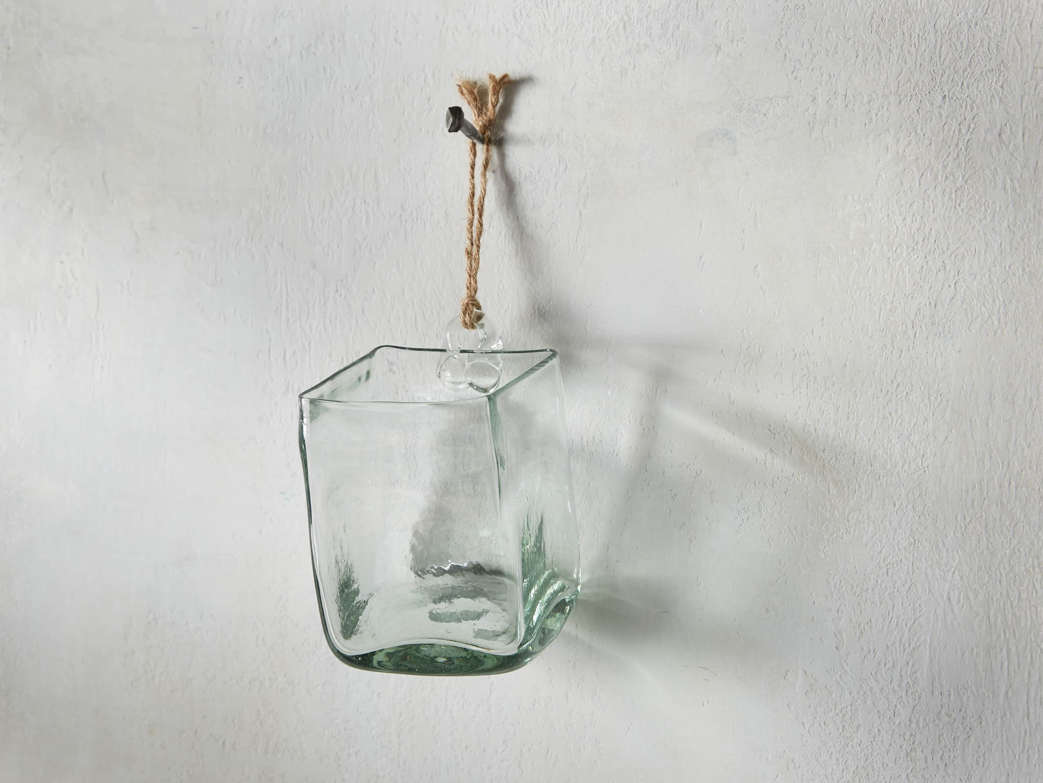 Marta Small Hang Square in Recycled Glass