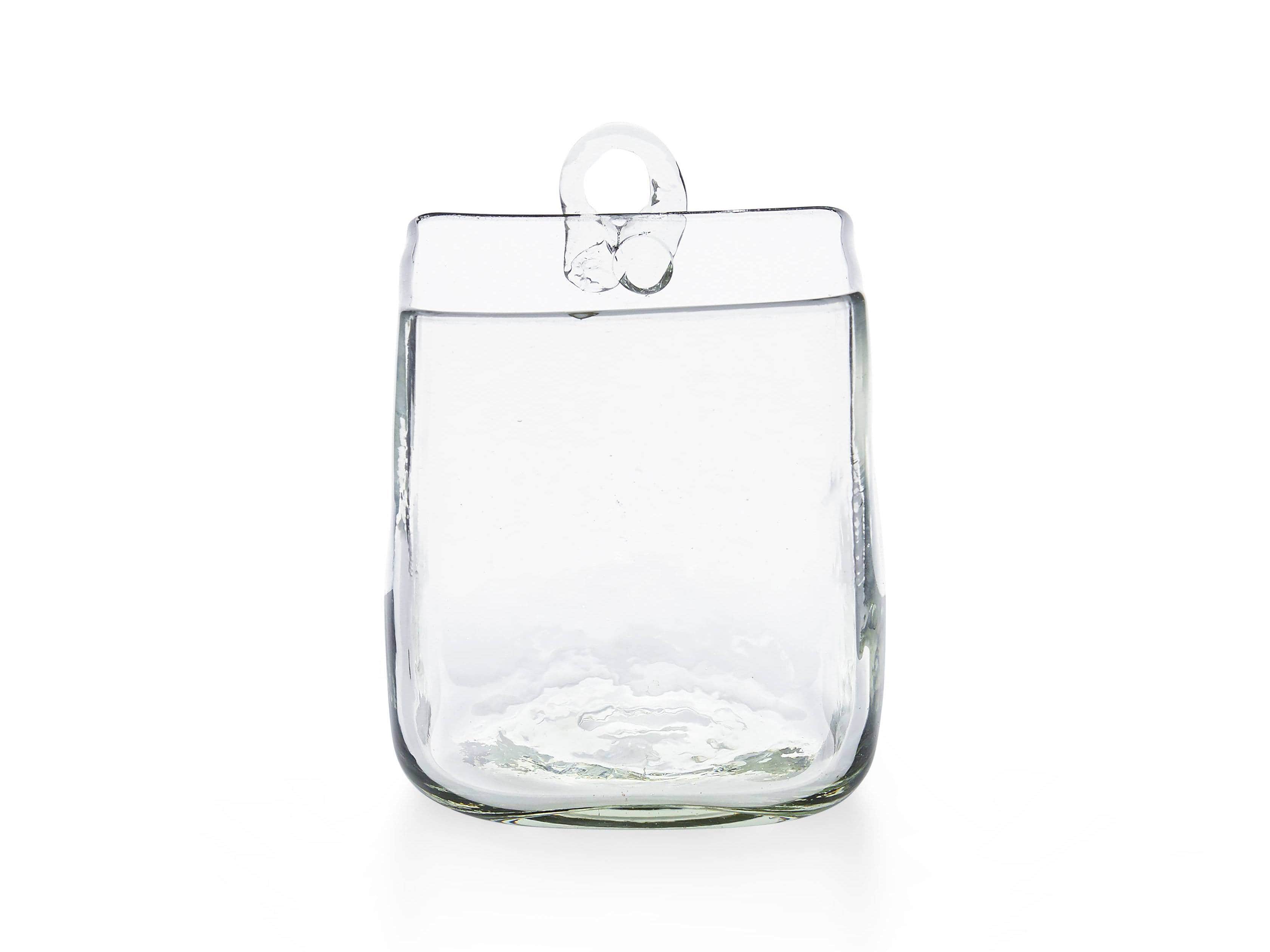 Marta Small Hang Square in Recycled Glass
