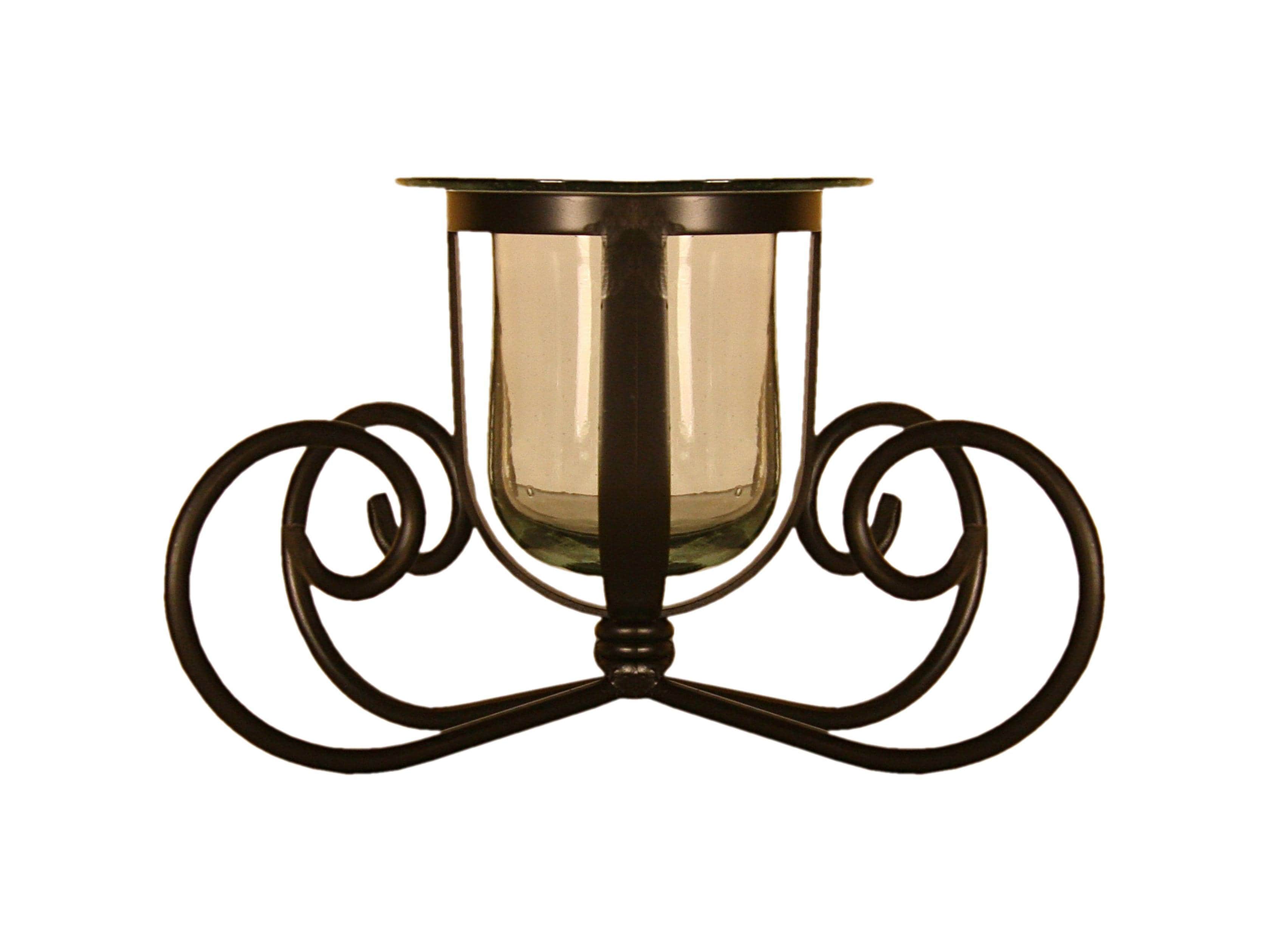 1 Tier 12" Iron Candle Holde