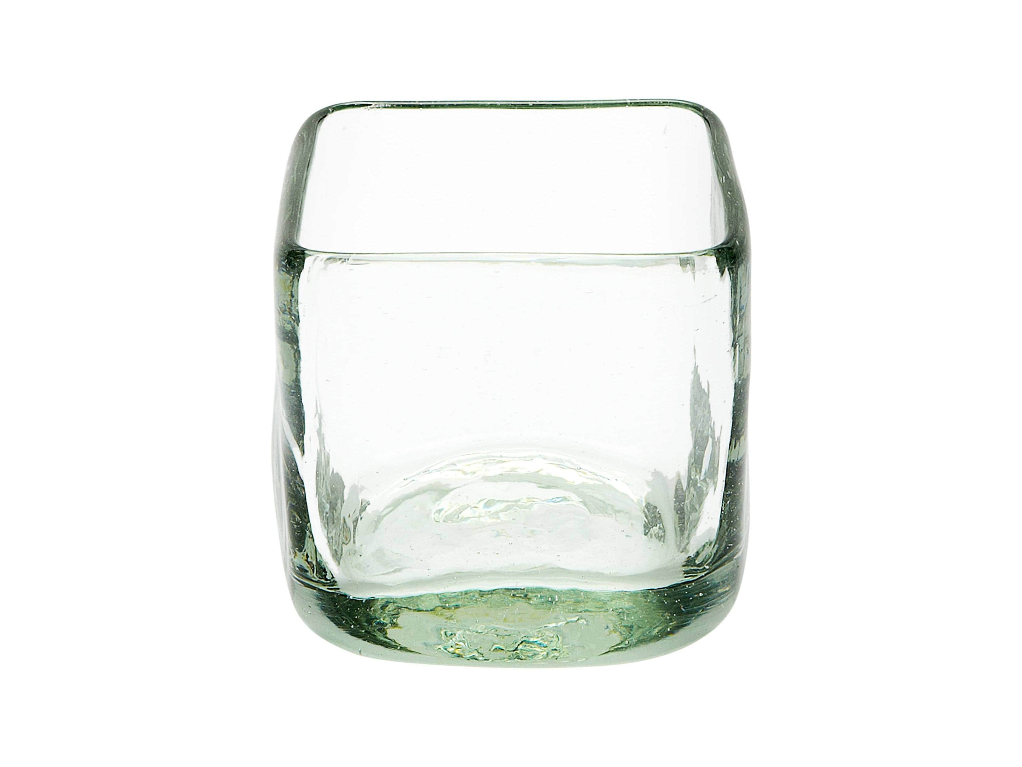 3" Glass Cube Vase