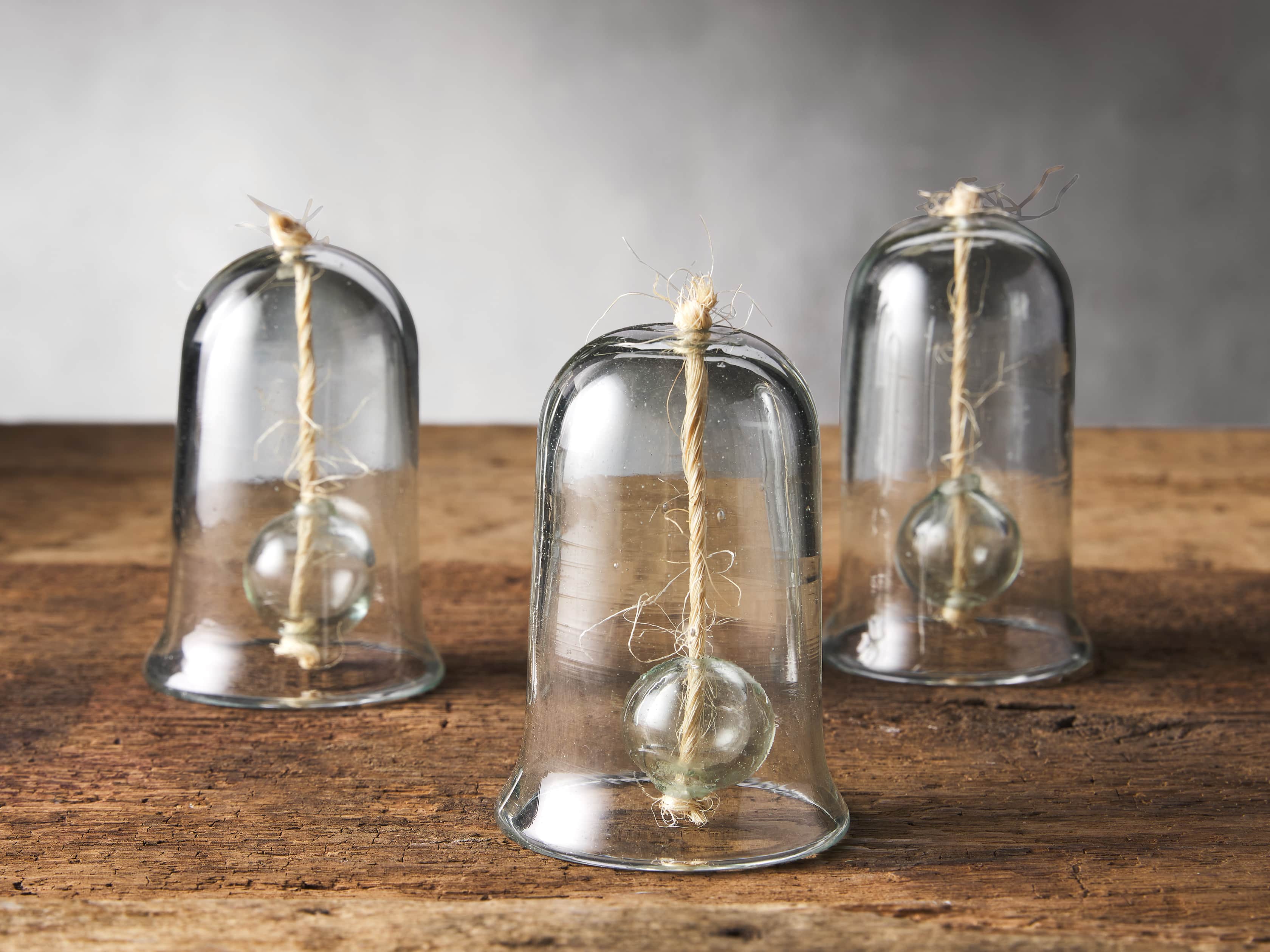 Recycled Glass Bells (set of 3), slide 1 of 1