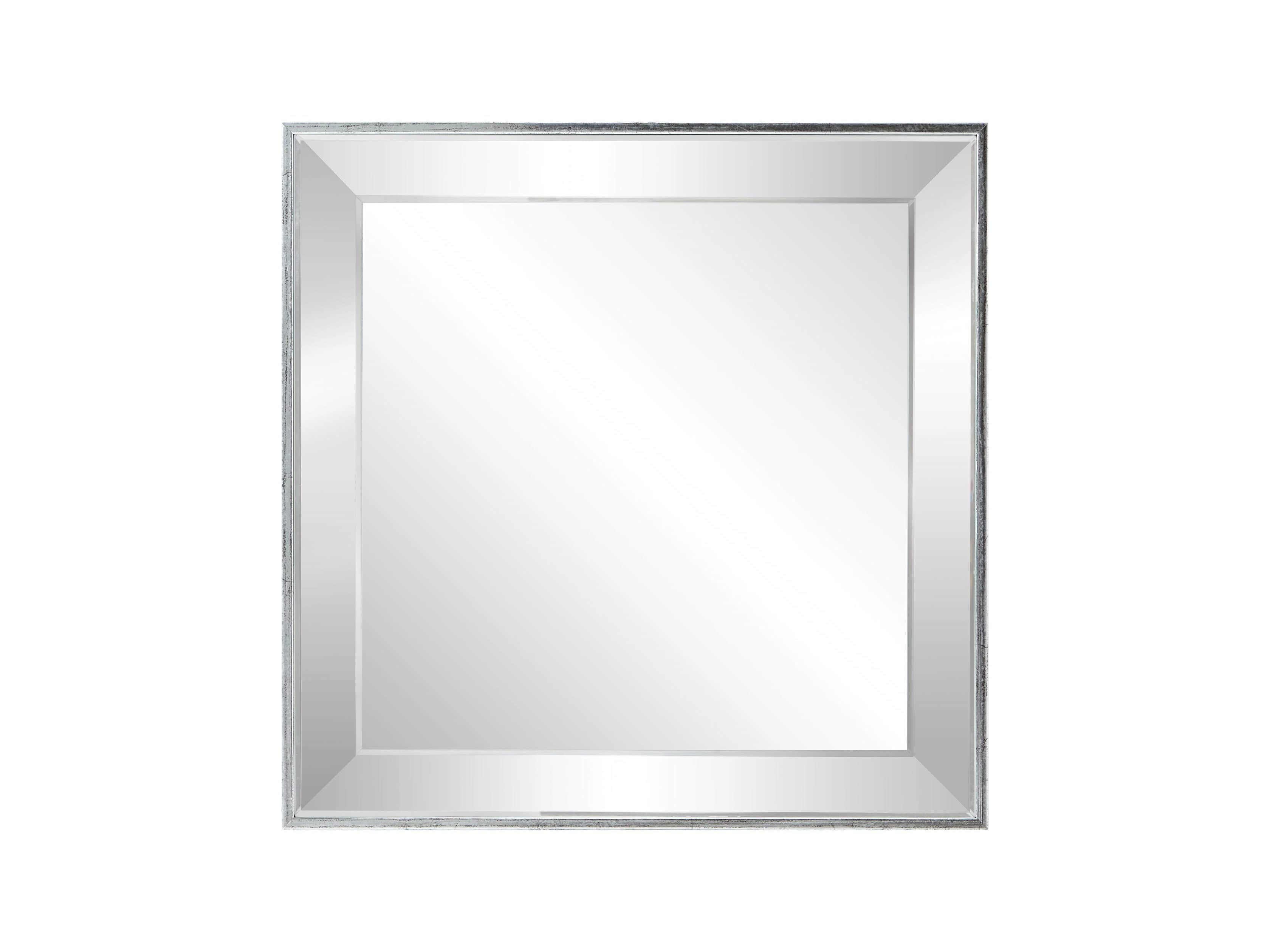 FELICITY 20" SQUARE MIRROR IN SILVER