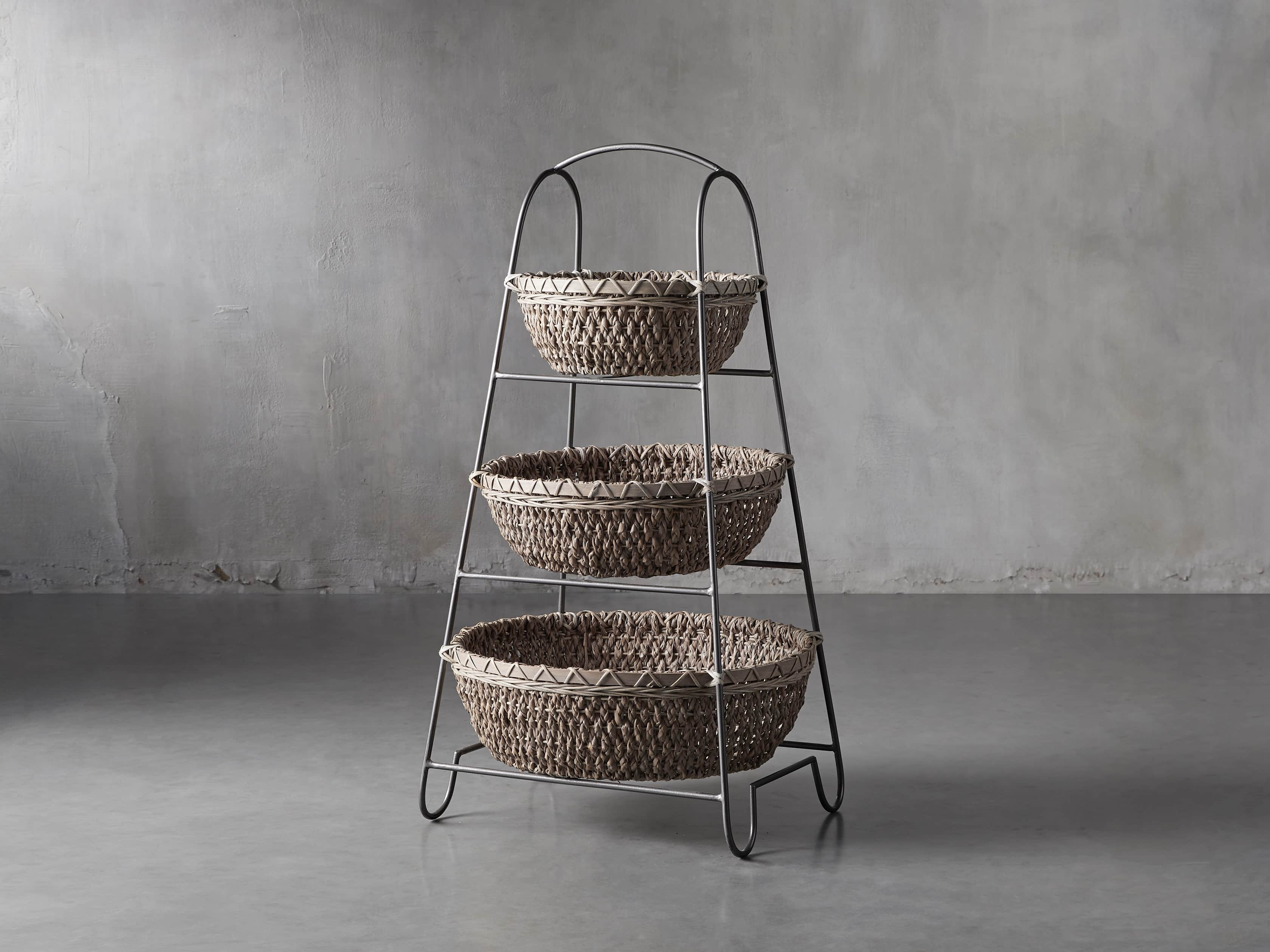 Three Tier Light Storage Basket, slide 1 of 3