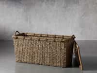 Entry Console Basket in Natural