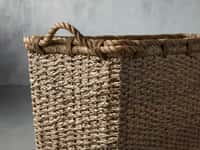 Entry Console Basket in Natural