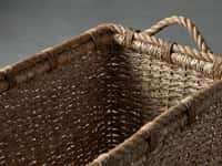 Entry Console Basket in Natural