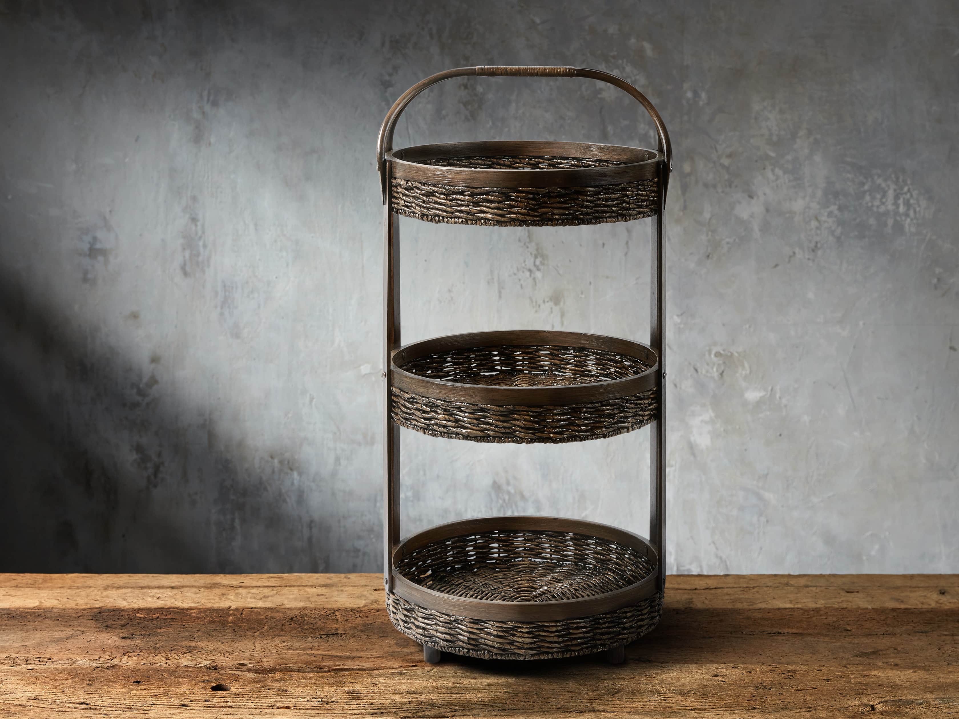 Three-Tier Caddy Basket