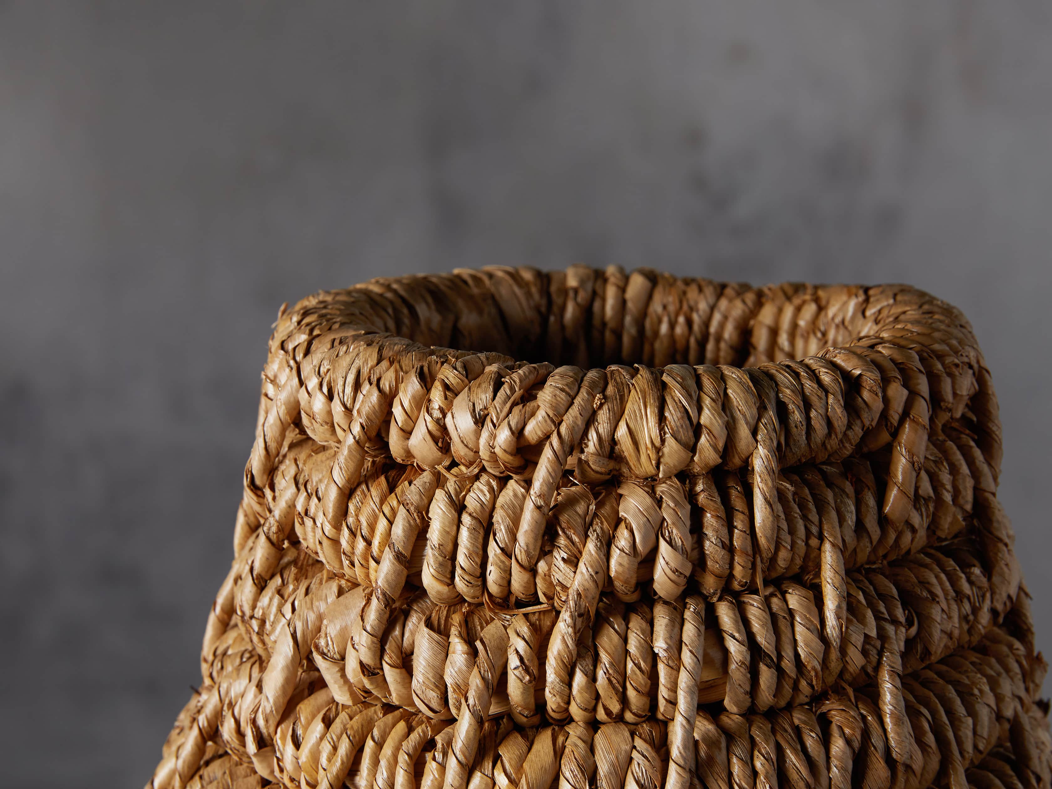 Coil Basket Vase, slide 3 of 3