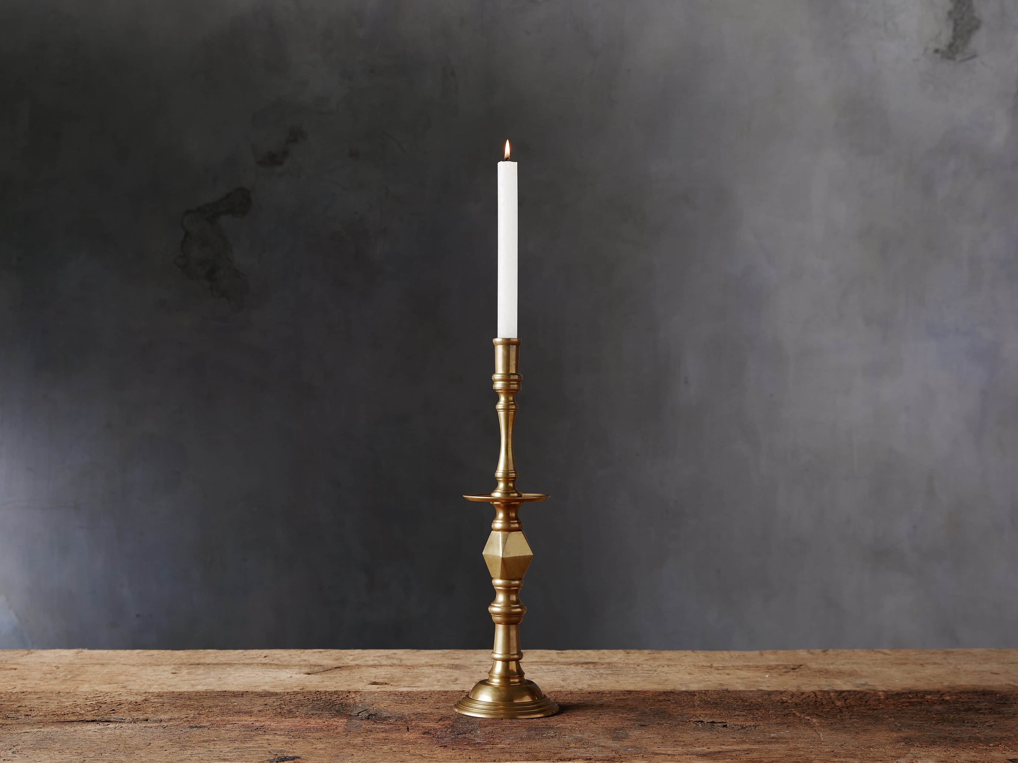 Cast Iron Taper Candle Holder – Arhaus