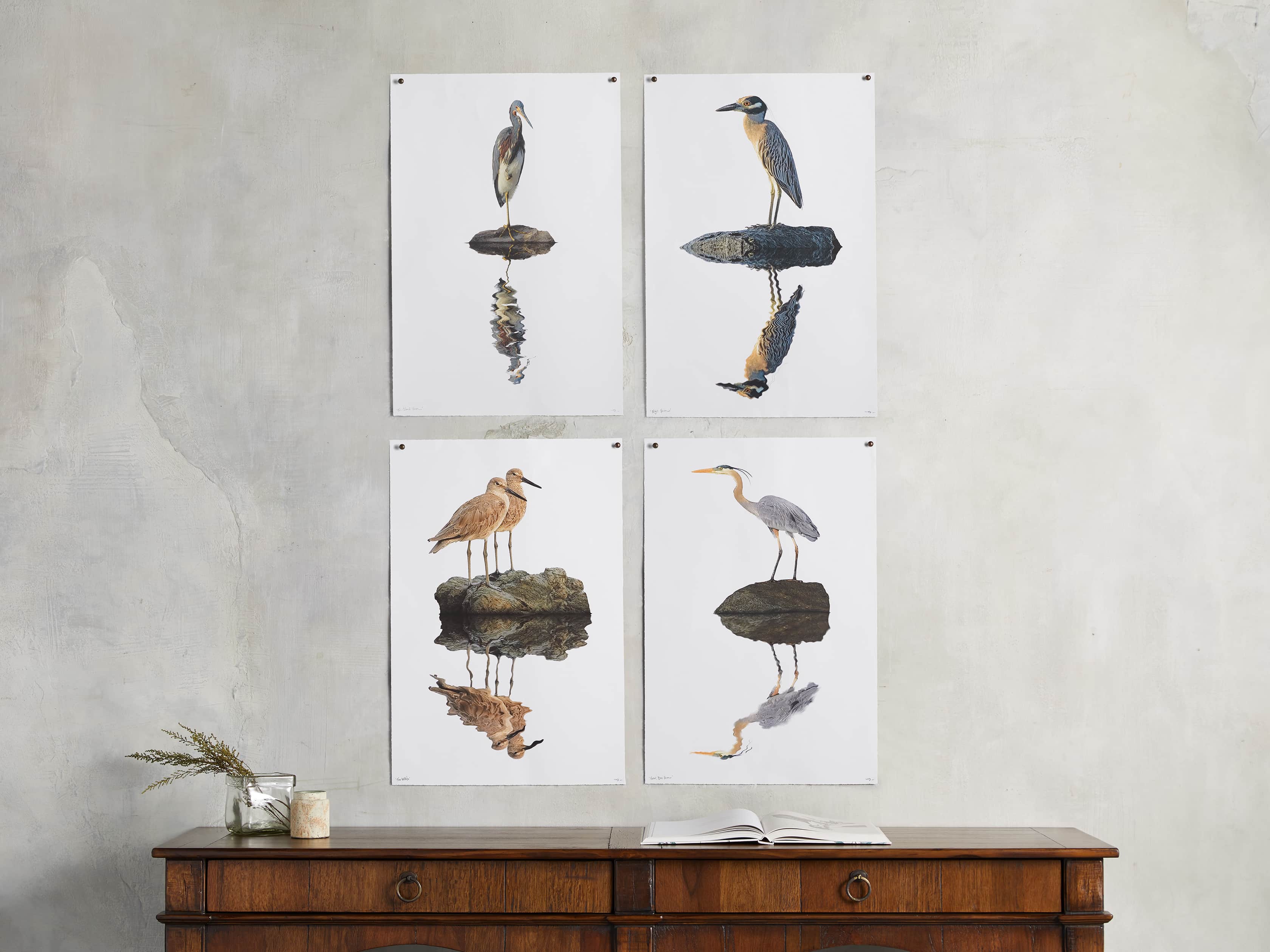 Blue Heron Print, slide 3 of 4