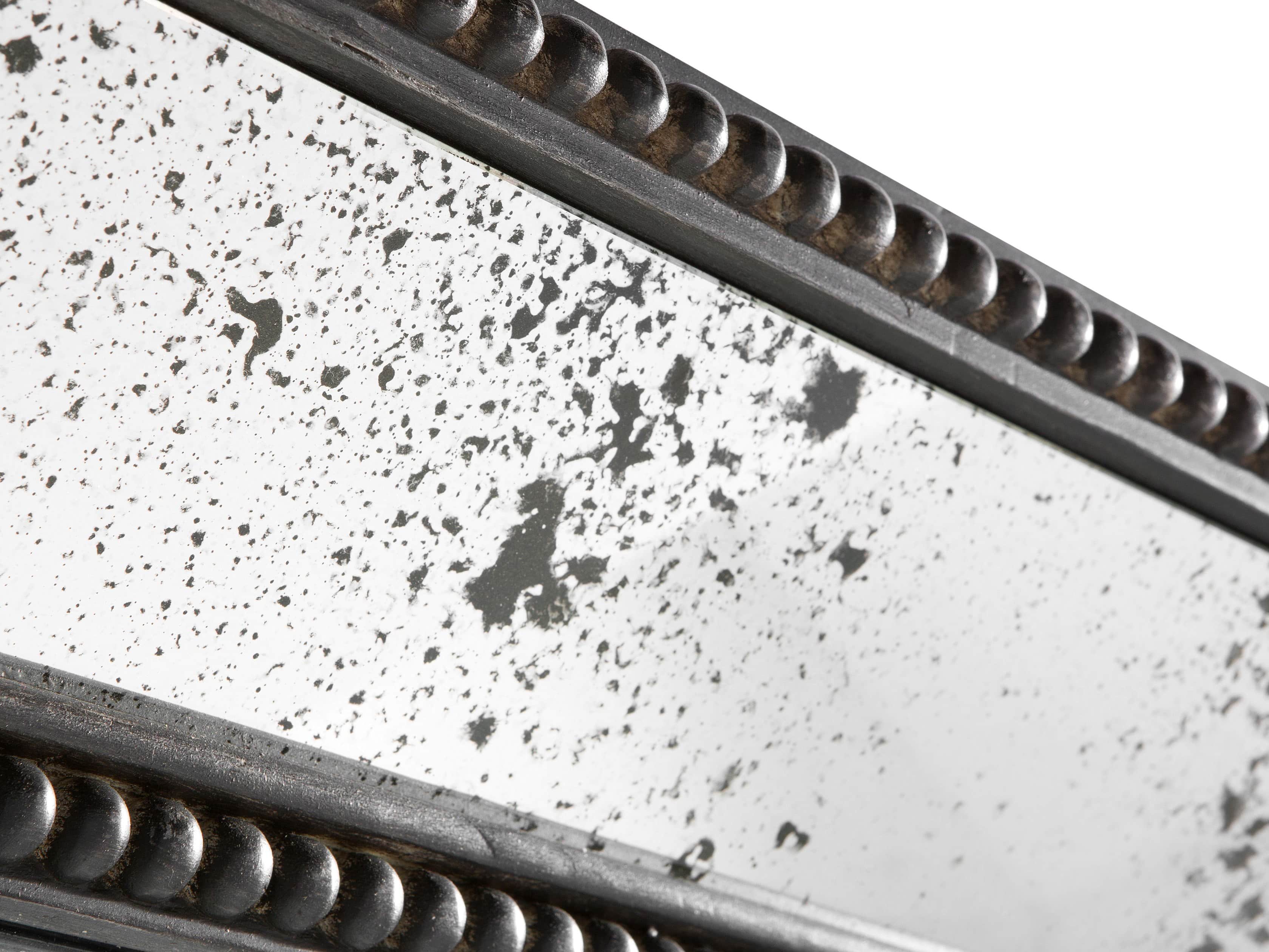SERANO 35" X 48" ANTIQUED FRAME MIRROR, slide 3 of 5
