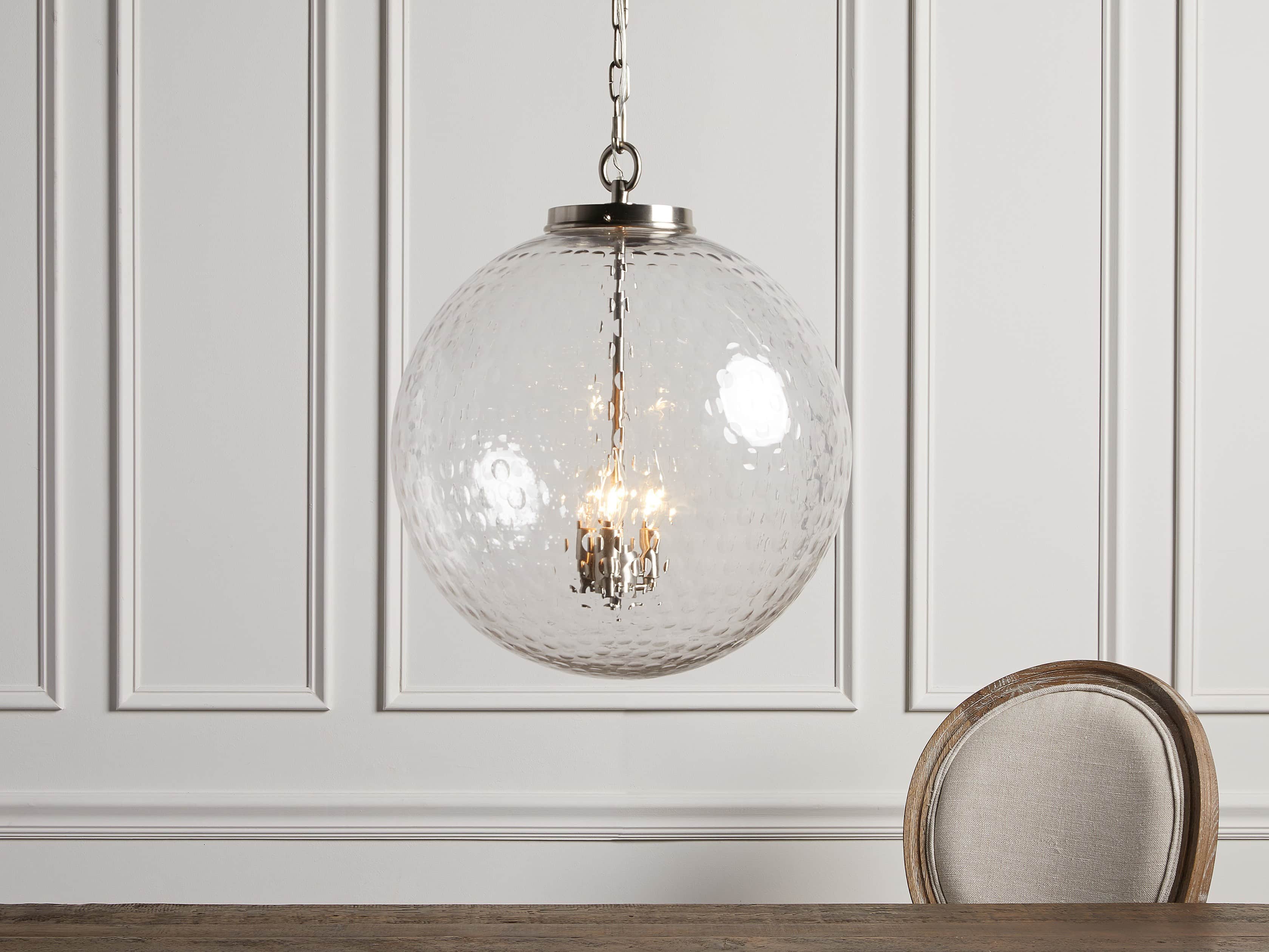 Vidrio 20" Globe Chandelier