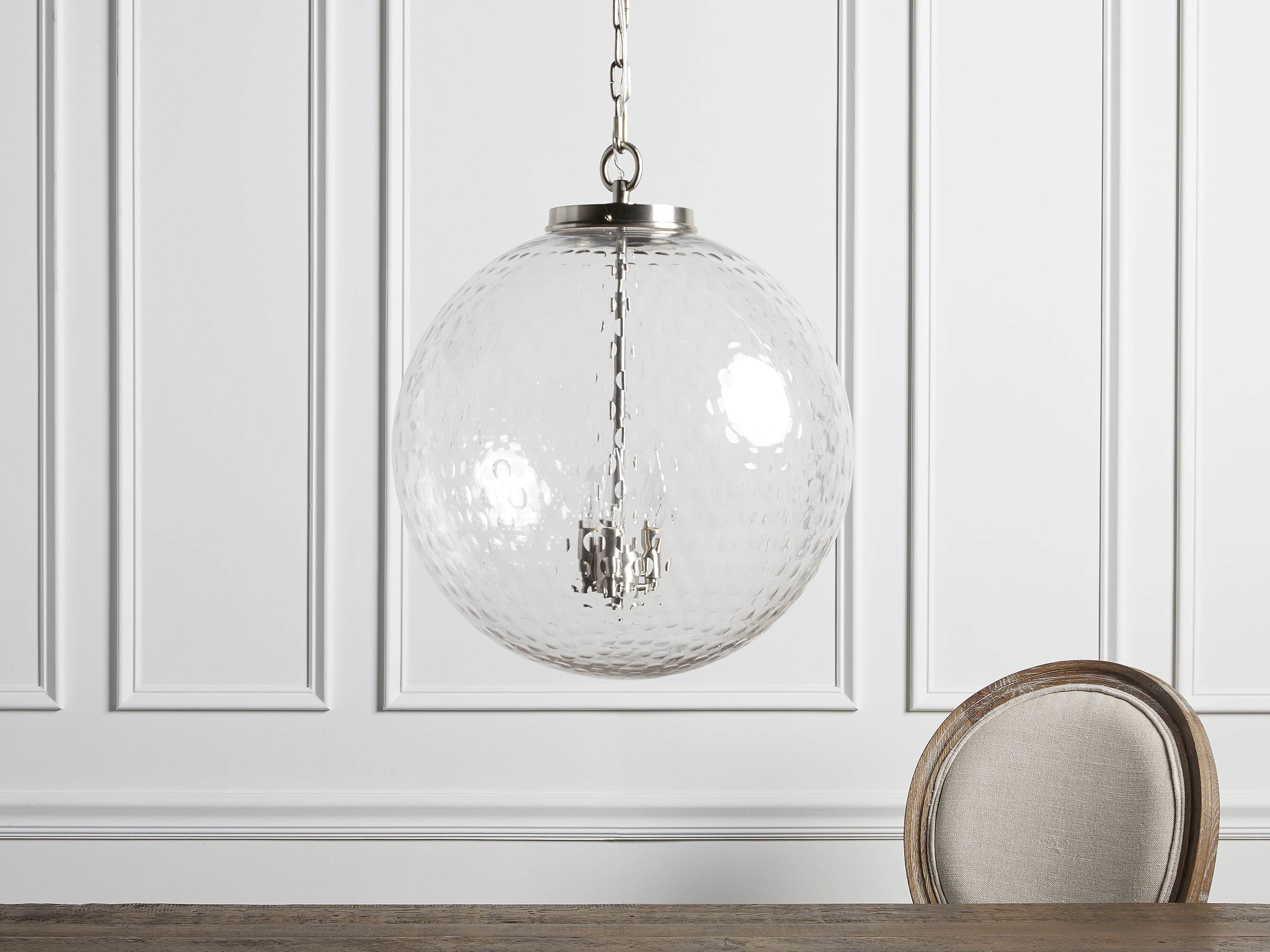Vidrio 20" Globe Chandelier