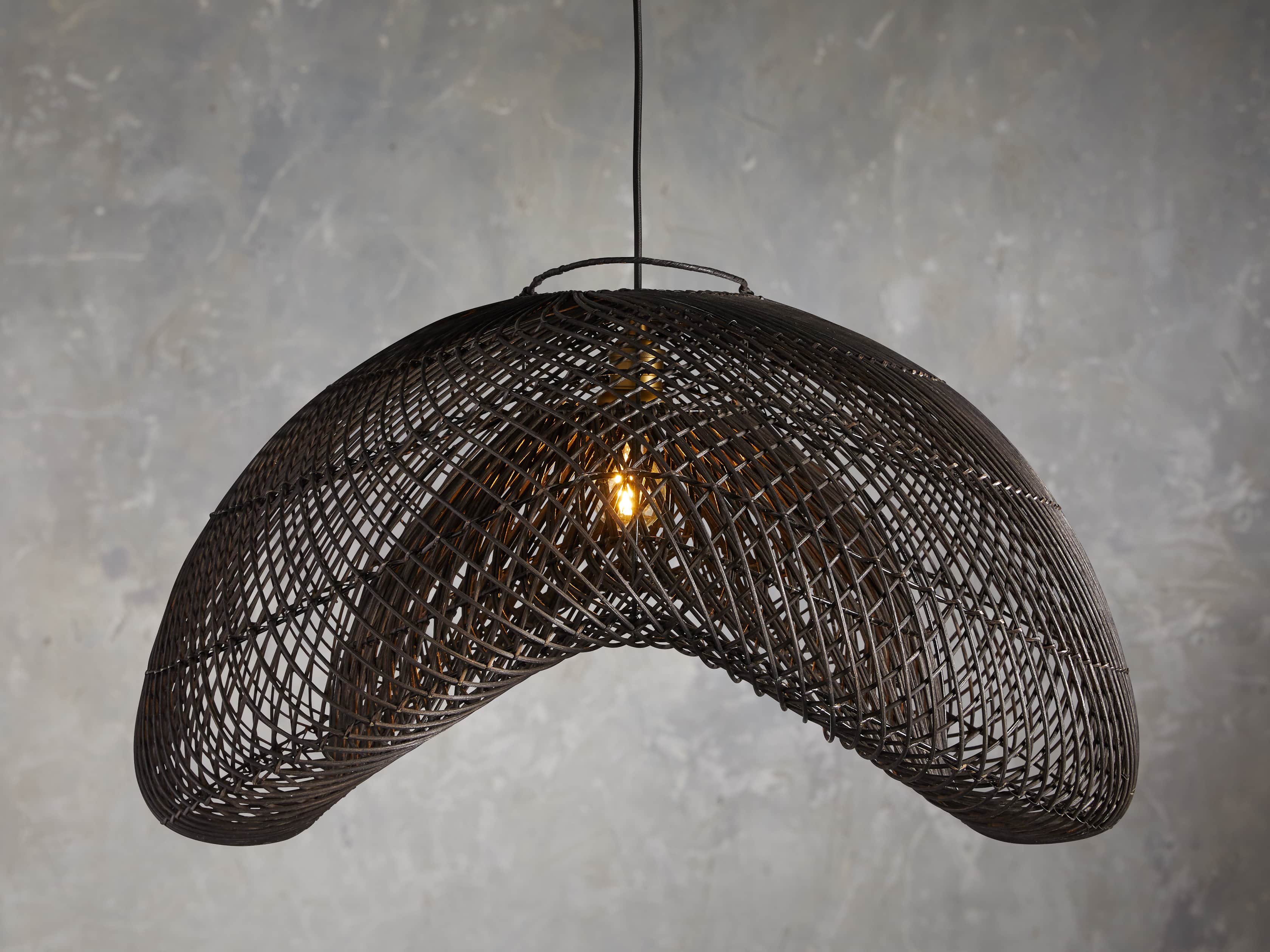 Hollis Pendant in Black, slide 3 of 9