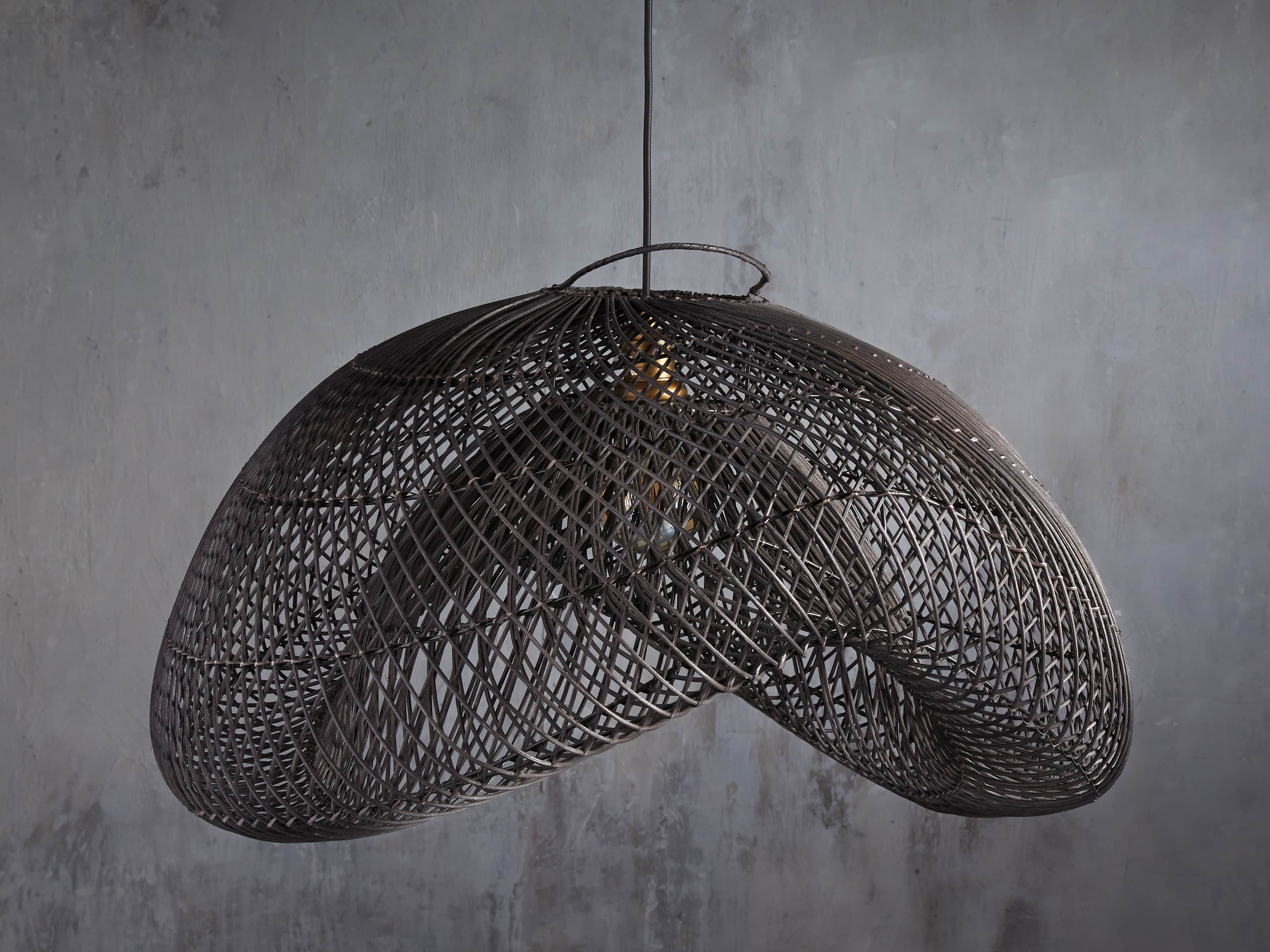 Hollis Pendant in Black, slide 2 of 9