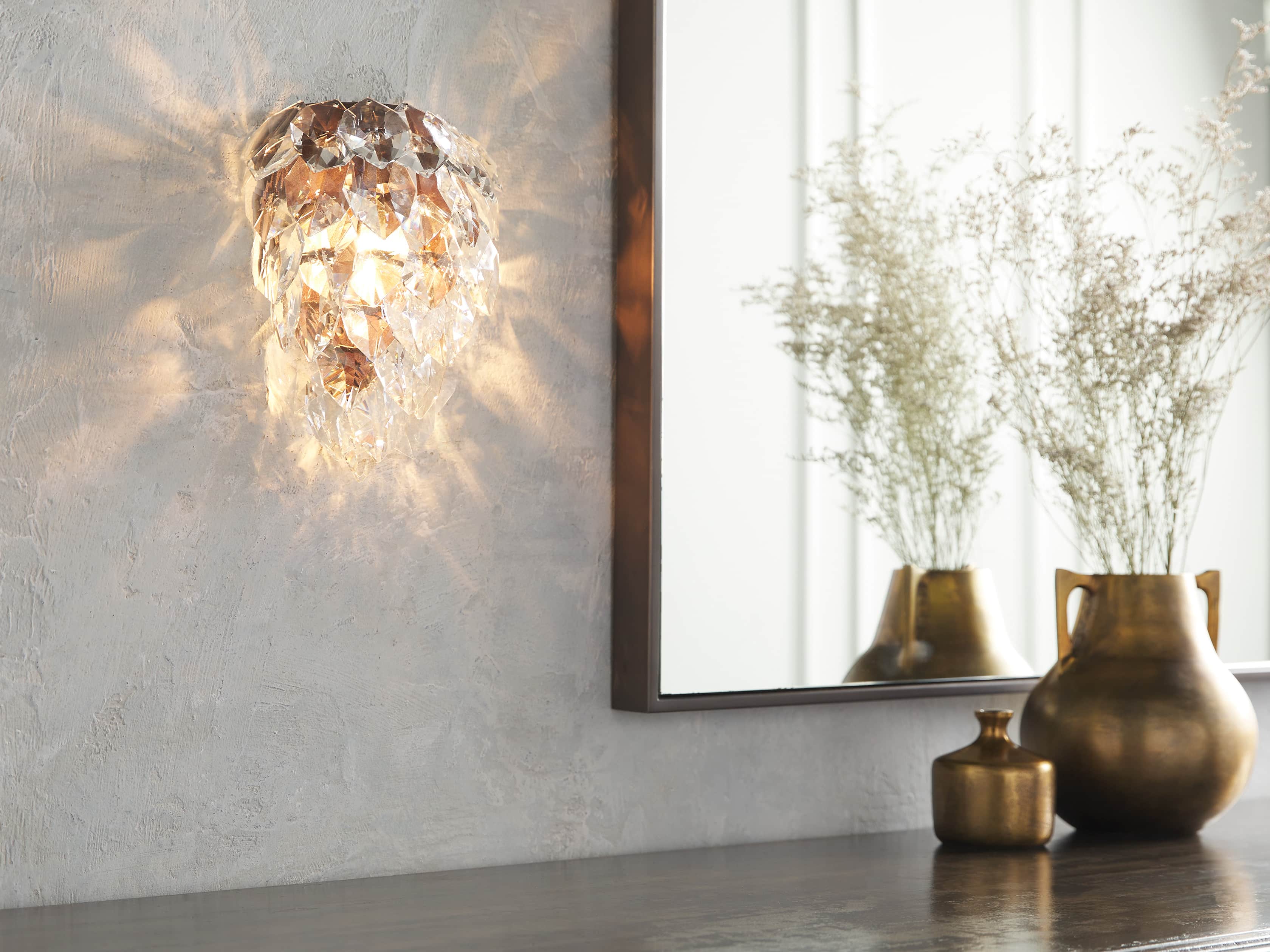 Petals Brilliant Wall Sconce, slide 3 of 5