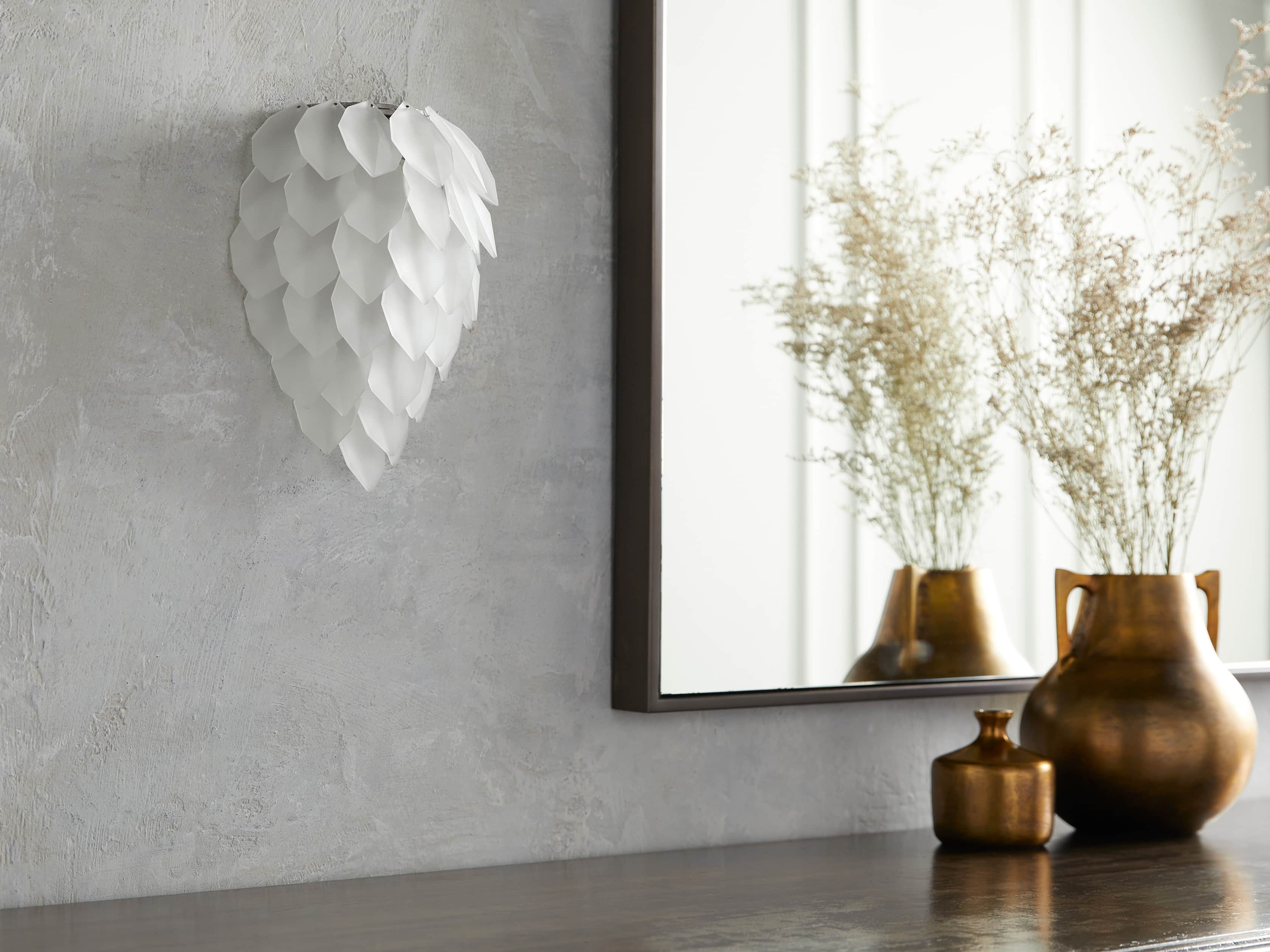Petals Frost Wall Sconce, slide 4 of 5