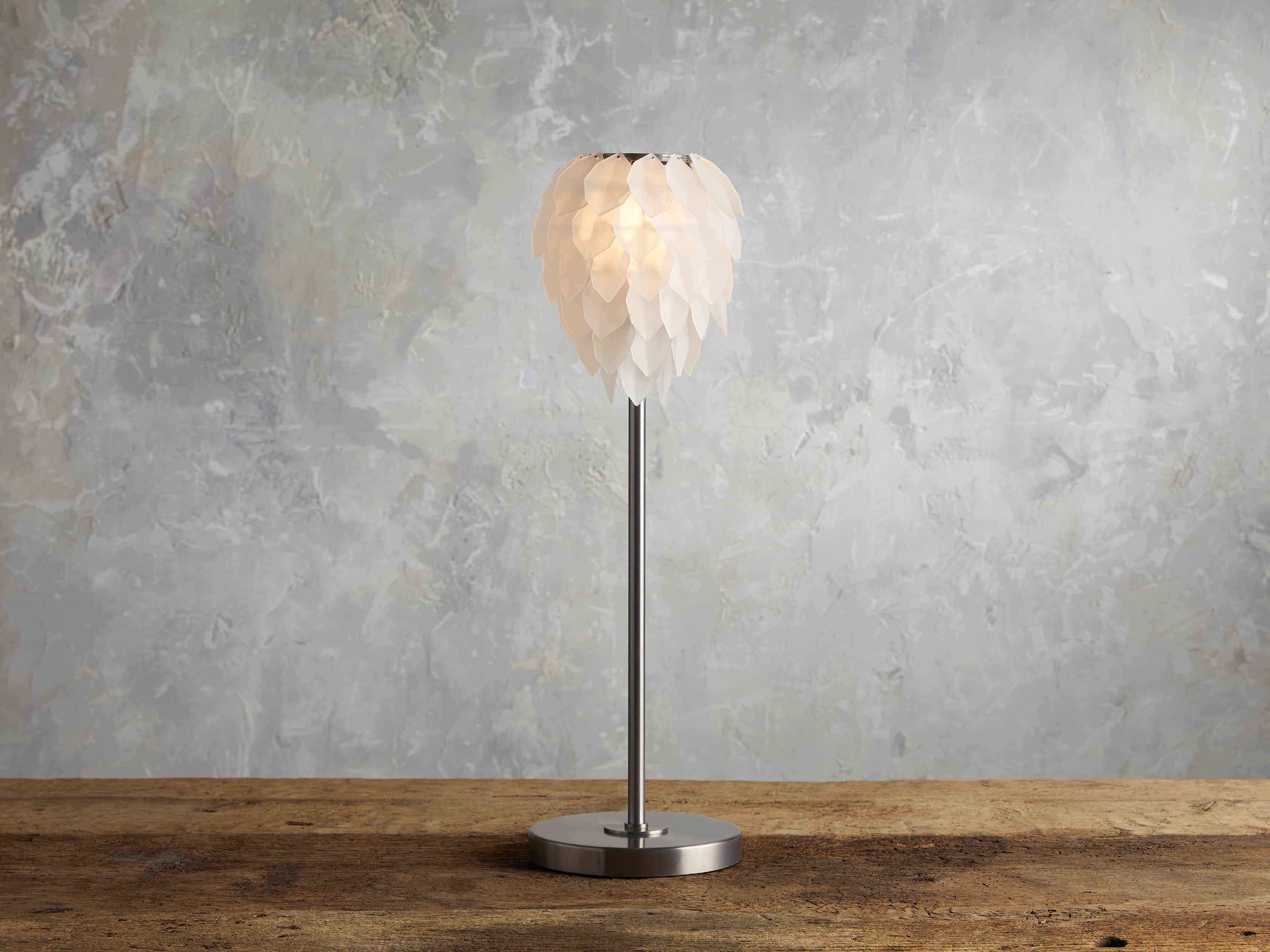 Petals Frost Table Lamp, slide 1 of 7
