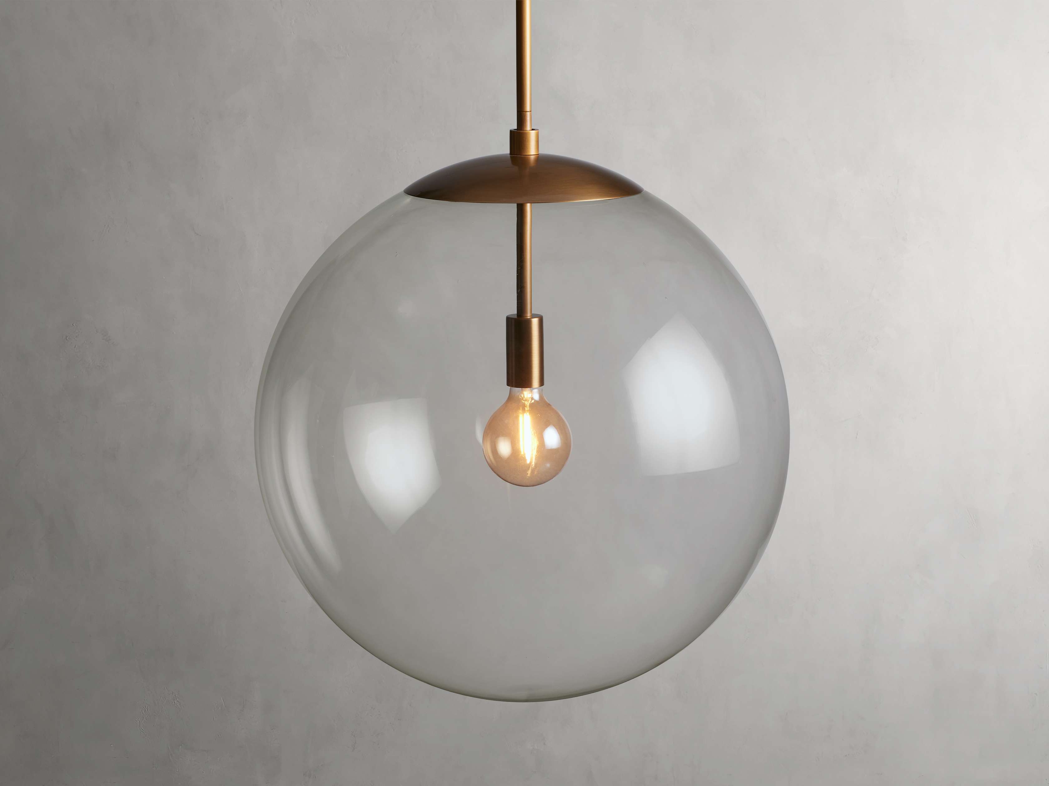 Wescott XL Globe Pendant with Rod – Arhaus