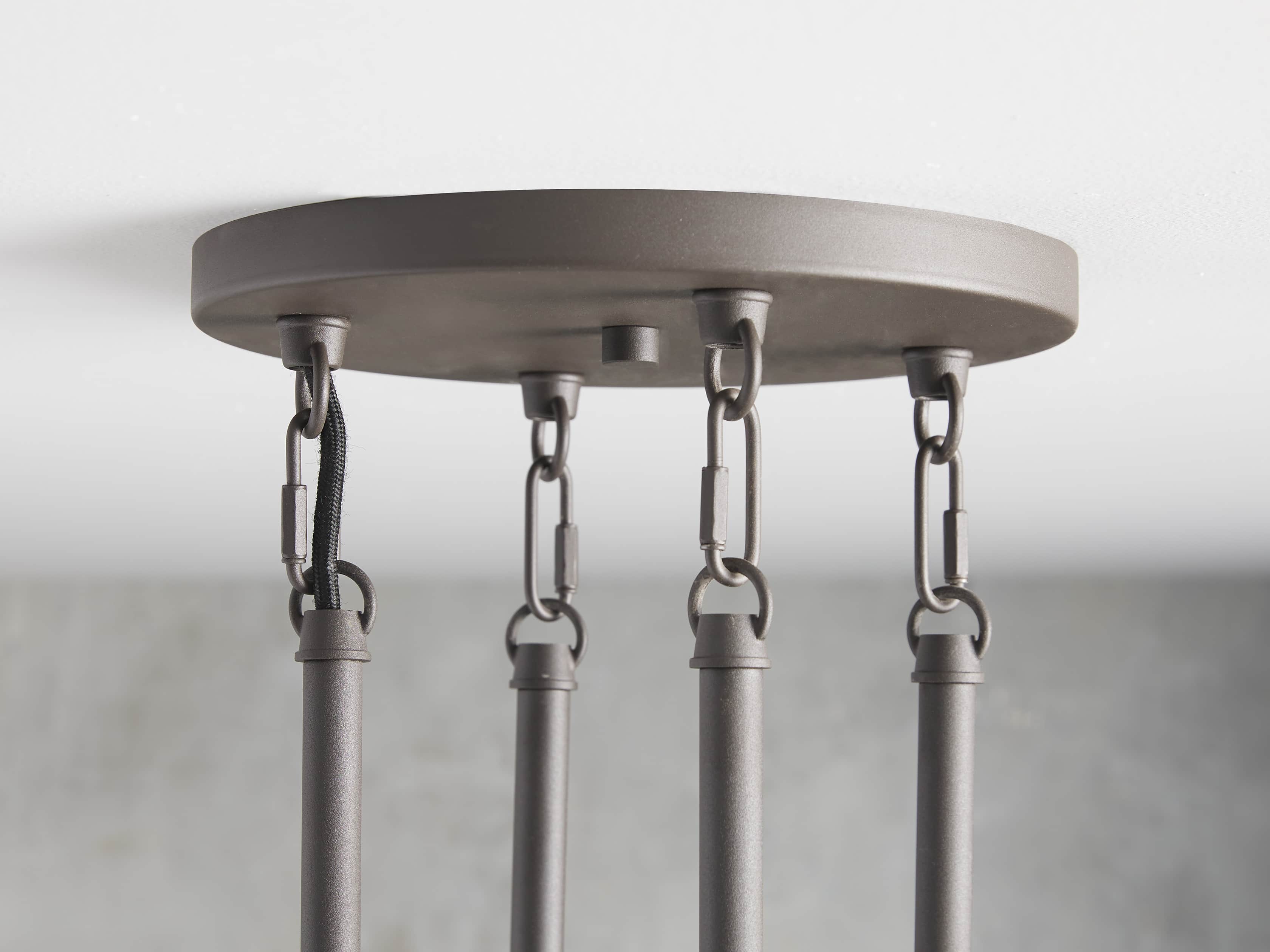 Andreas 10 light Chandelier, slide 4 of 7